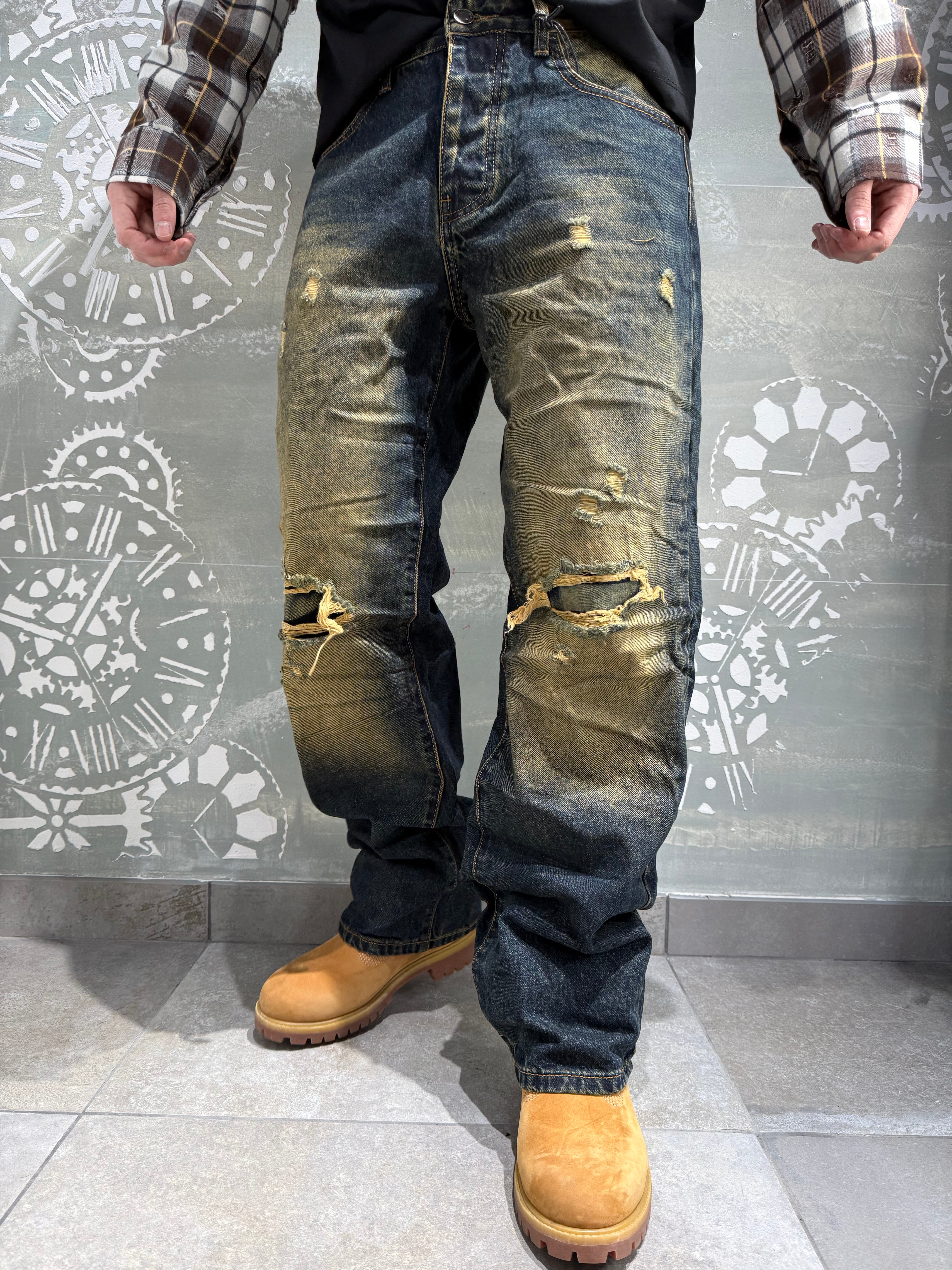 BAGGY STRAPPI SABBIA