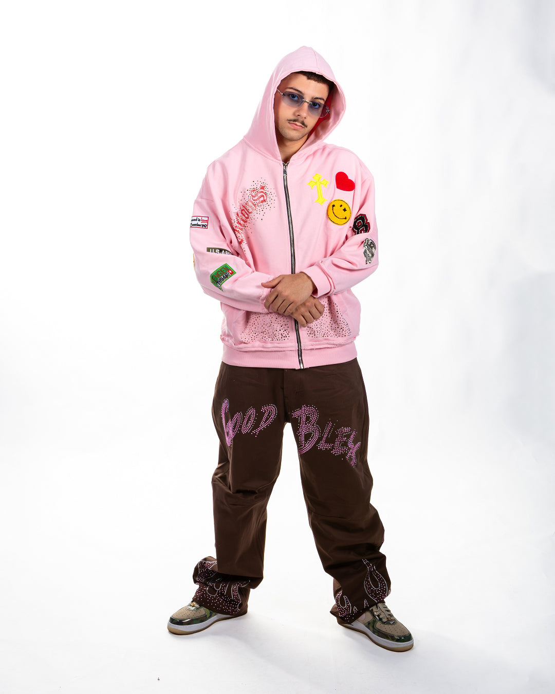 HOODIE OUTLAWS PINK