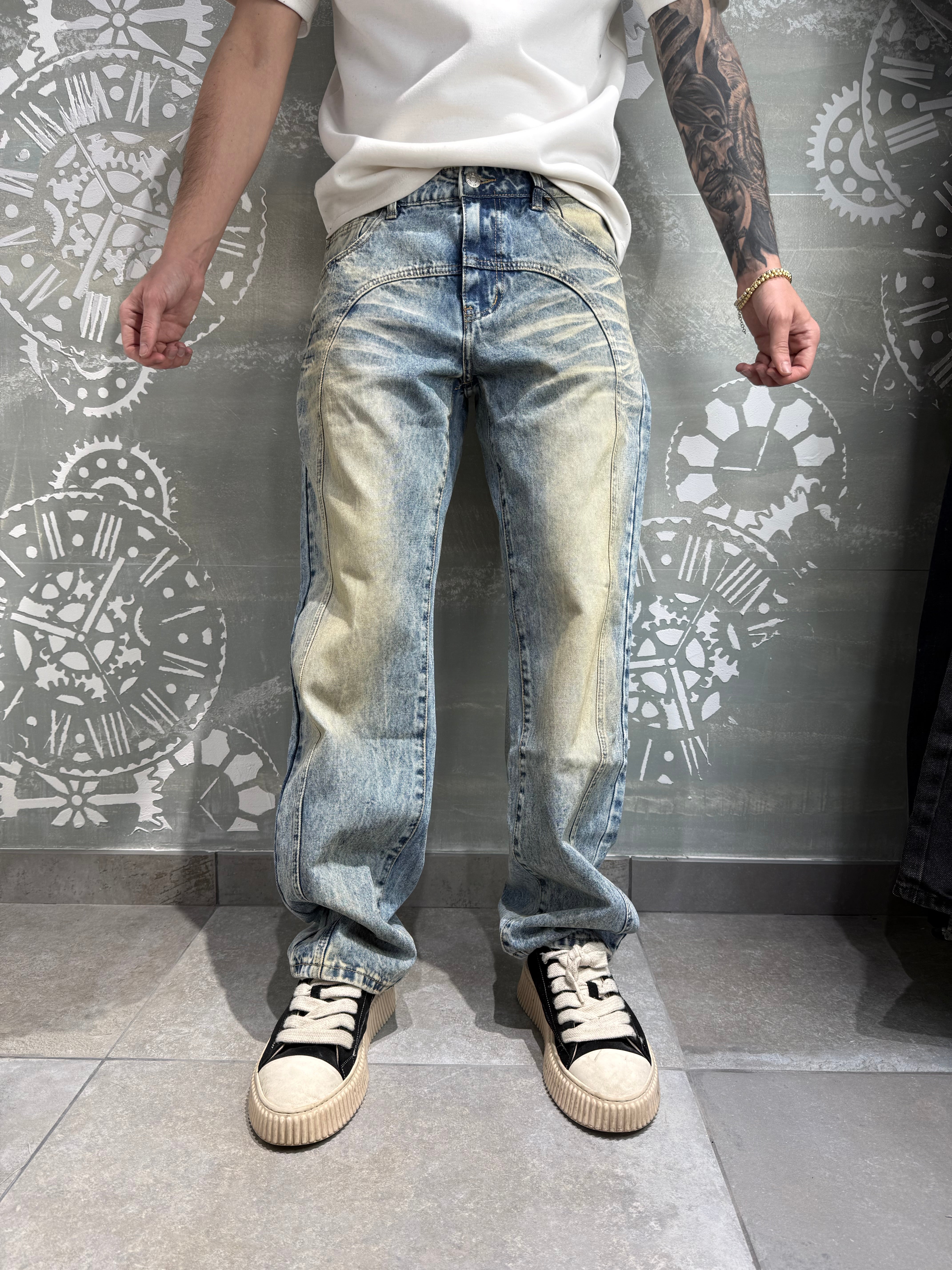 BAGGY LINES SABBIA