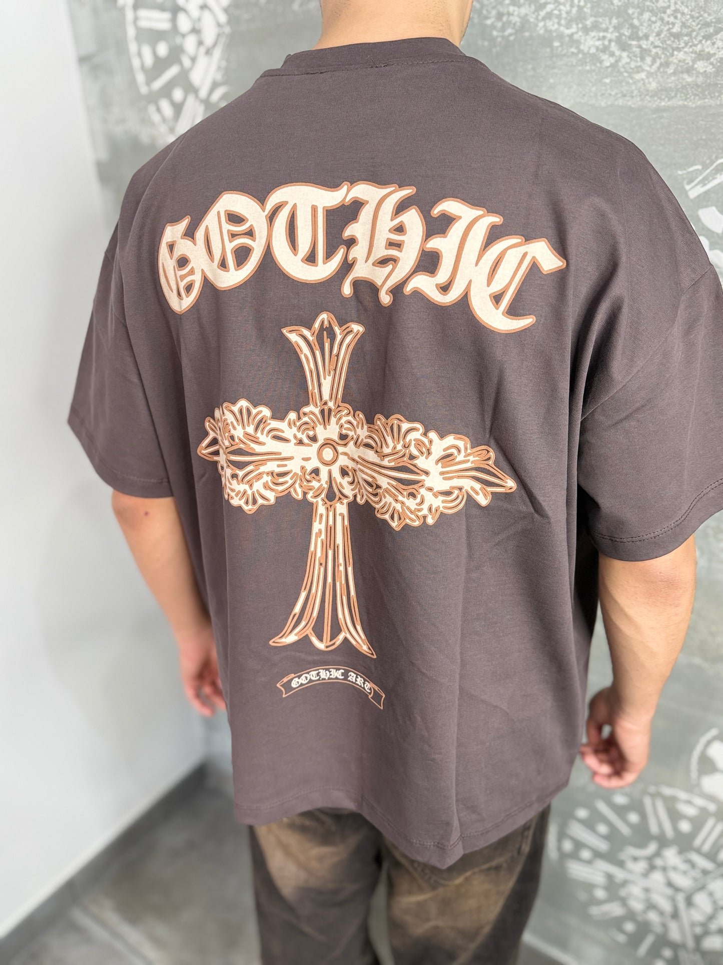 SHIRT CROCIFISSO BRONZO