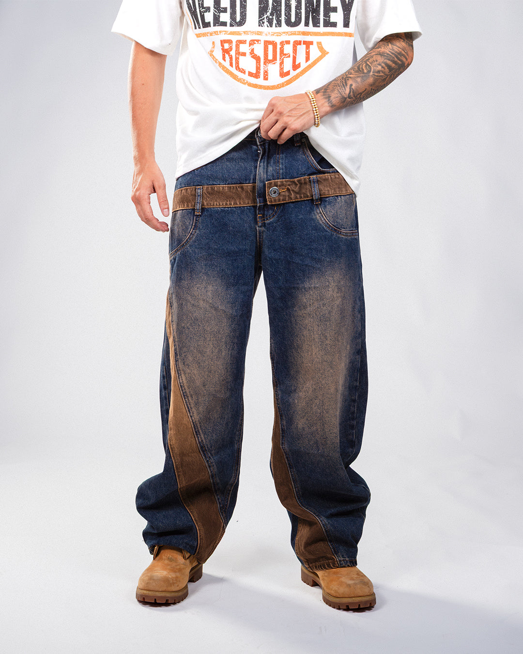 BAGGY DOUBLE BROWN