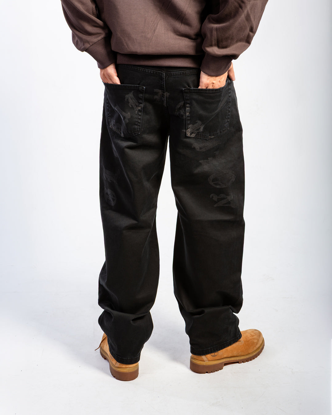 BAGGY GRAFFITO BLACK