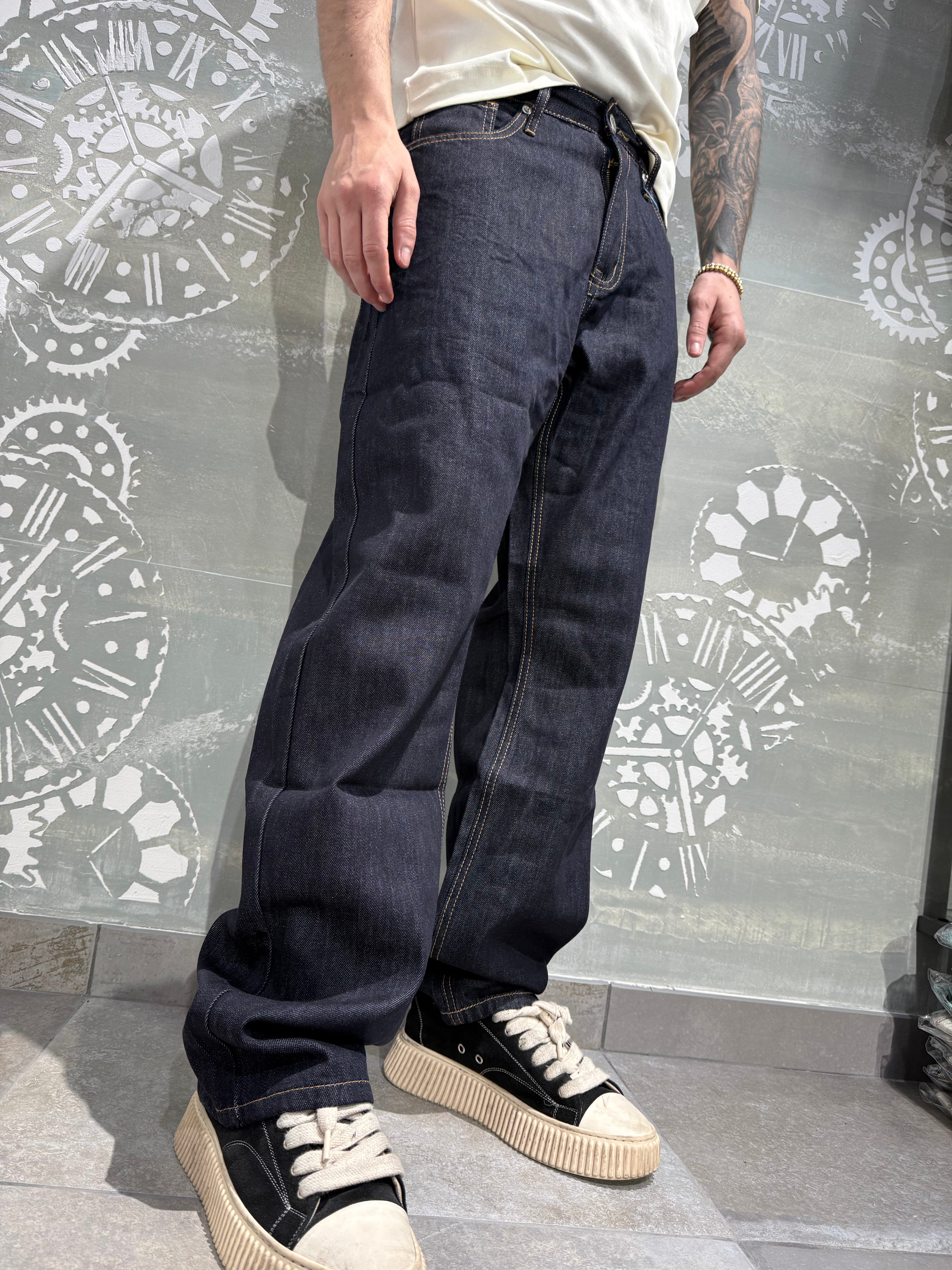 BAGGY LAV.ZERO BLU