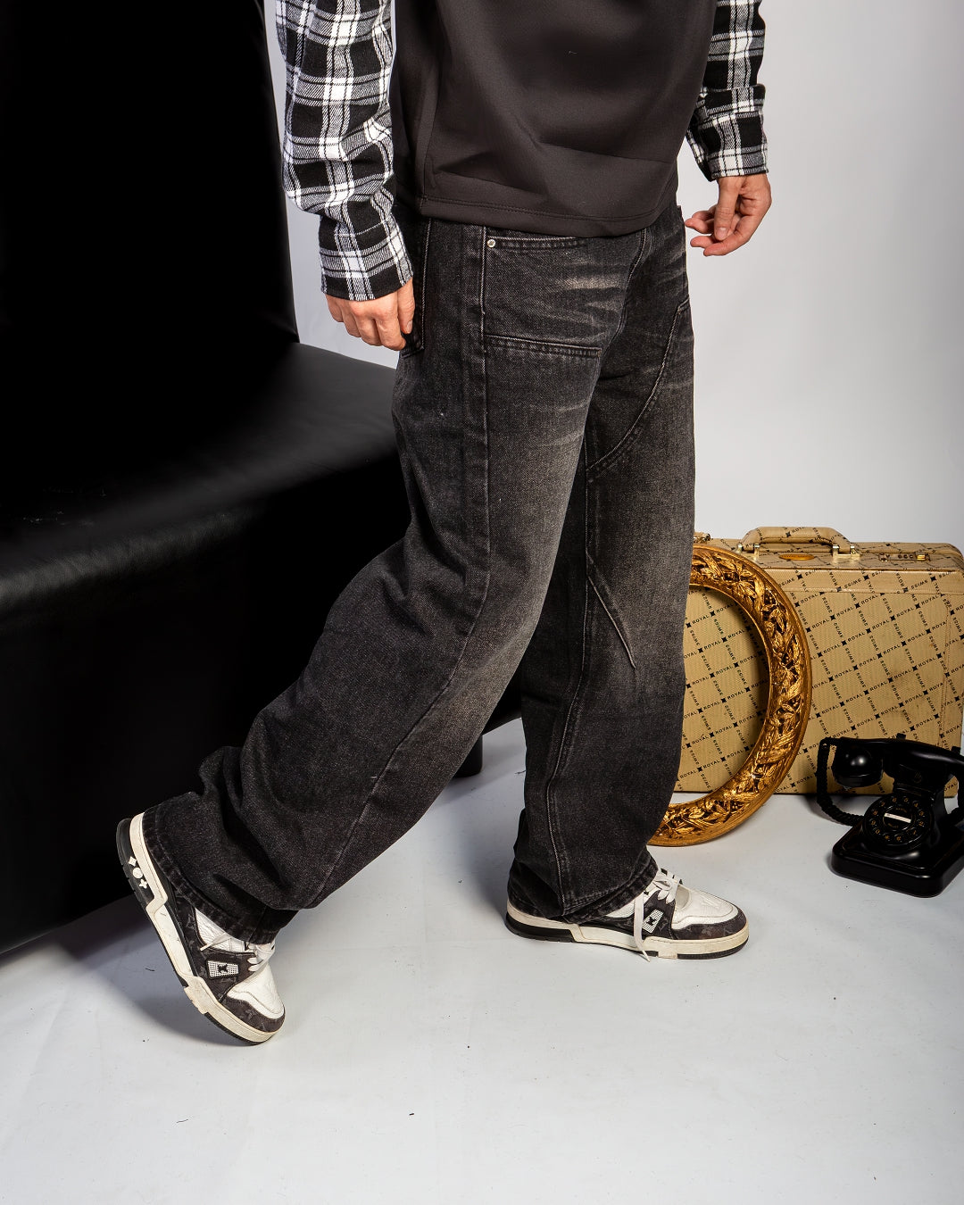 BAGGY CARPENTER FAST BLACK