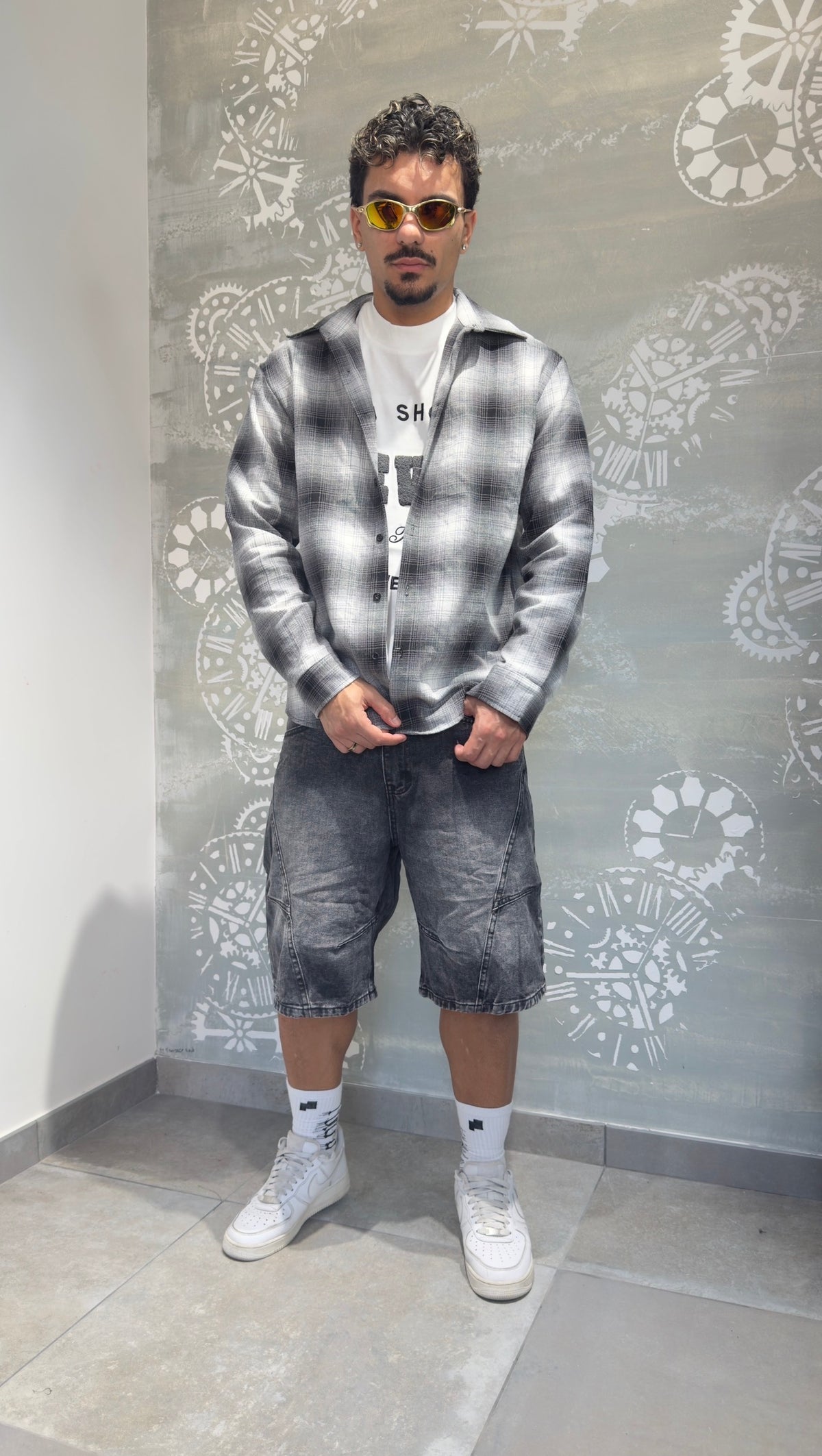 CAMICIA SHADOW GREY