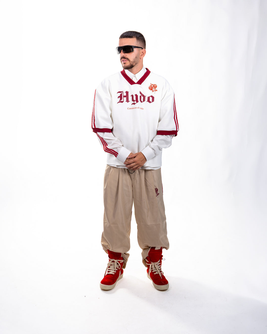 TRACK PANTS BEIGE