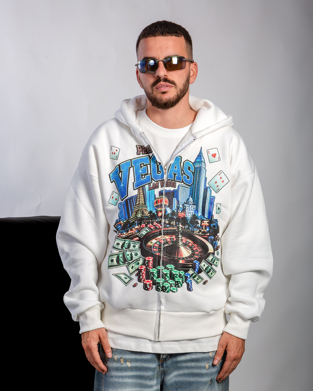 HOODIE LAS VEGAS ZIP