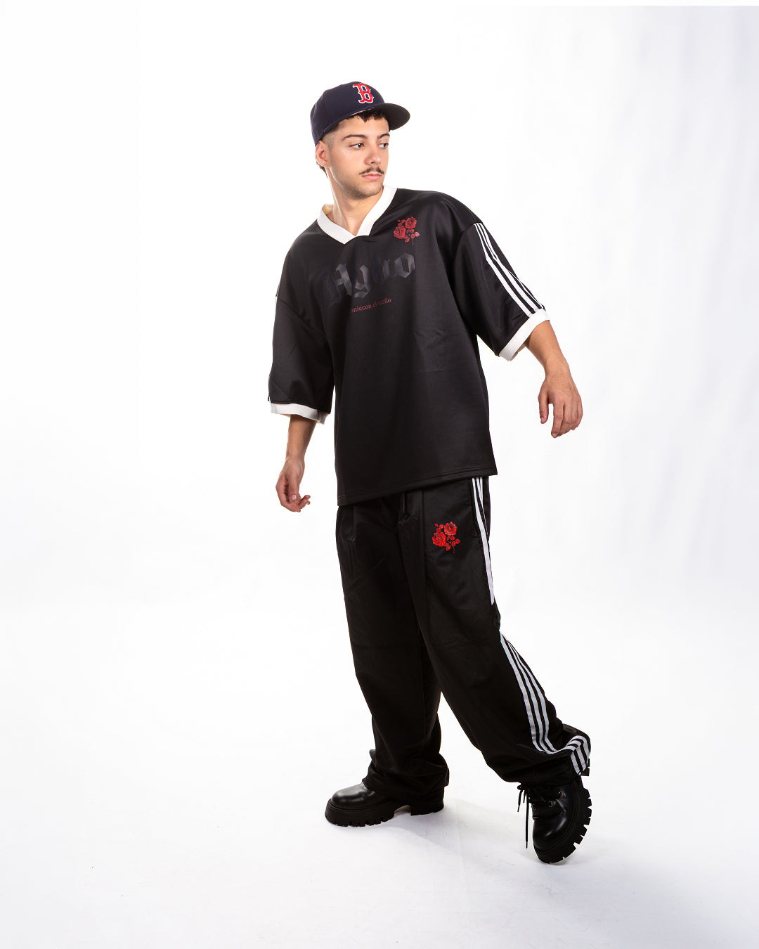 TRACK PANTS BLACK