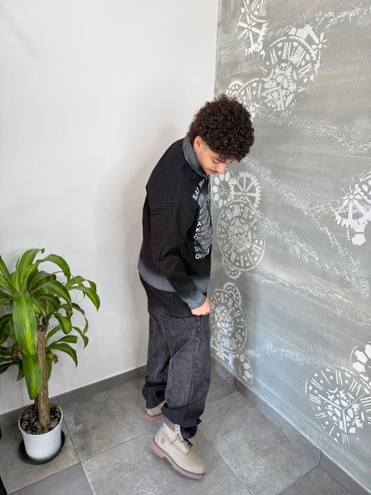 CAMICIA DEGRADÈ BLACK