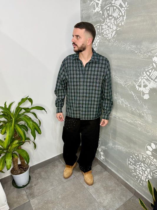 FLANELLA STRASS GREEN