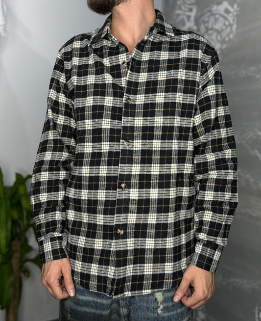 CAMICIA FLANELLA BLACK