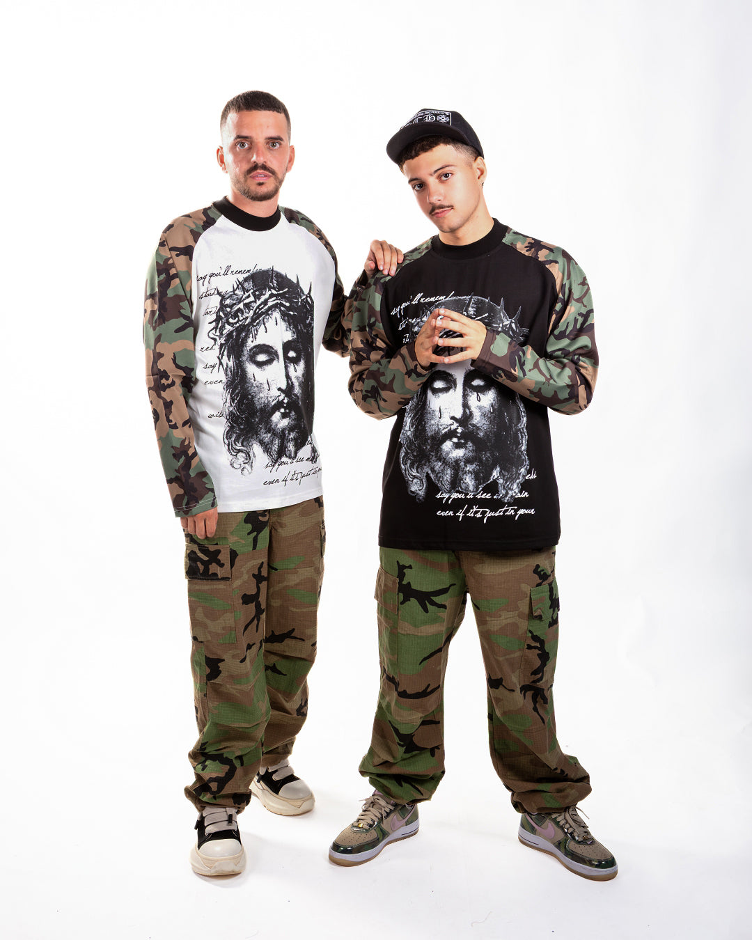 LONG SLEEVE JESUS MILITARY