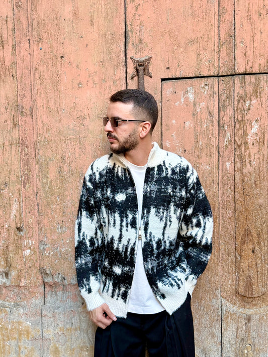 CARDIGAN EFFETTO MOHAIR