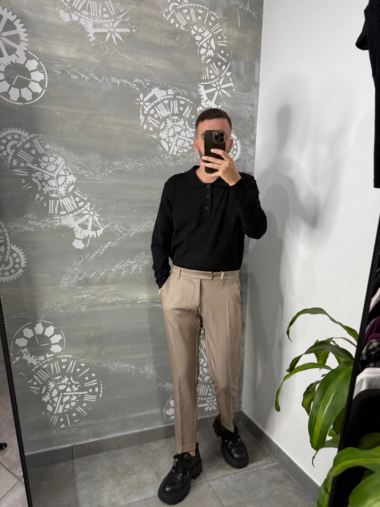 PANTALONE RISVOLTINO