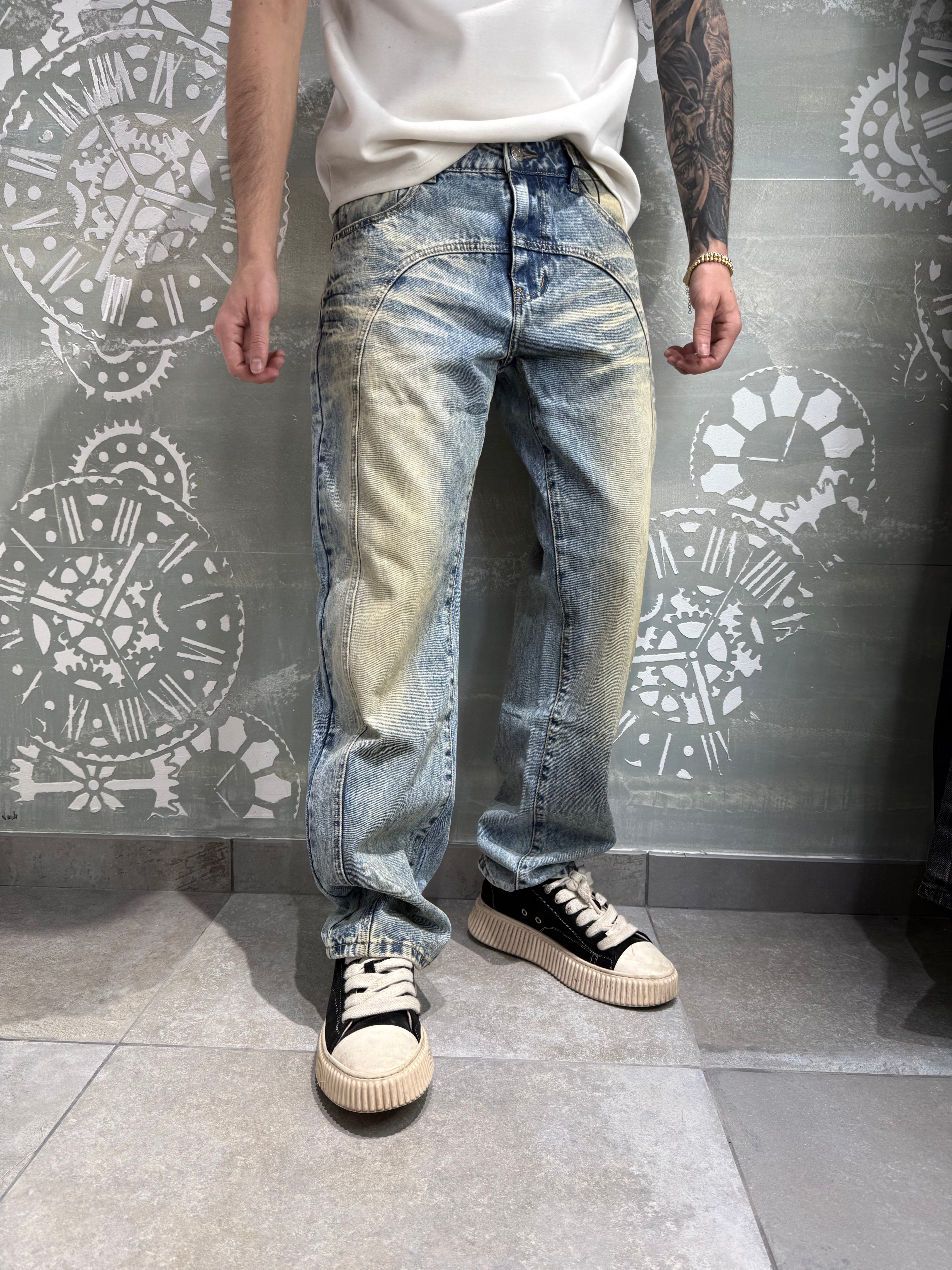 BAGGY LINES SABBIA