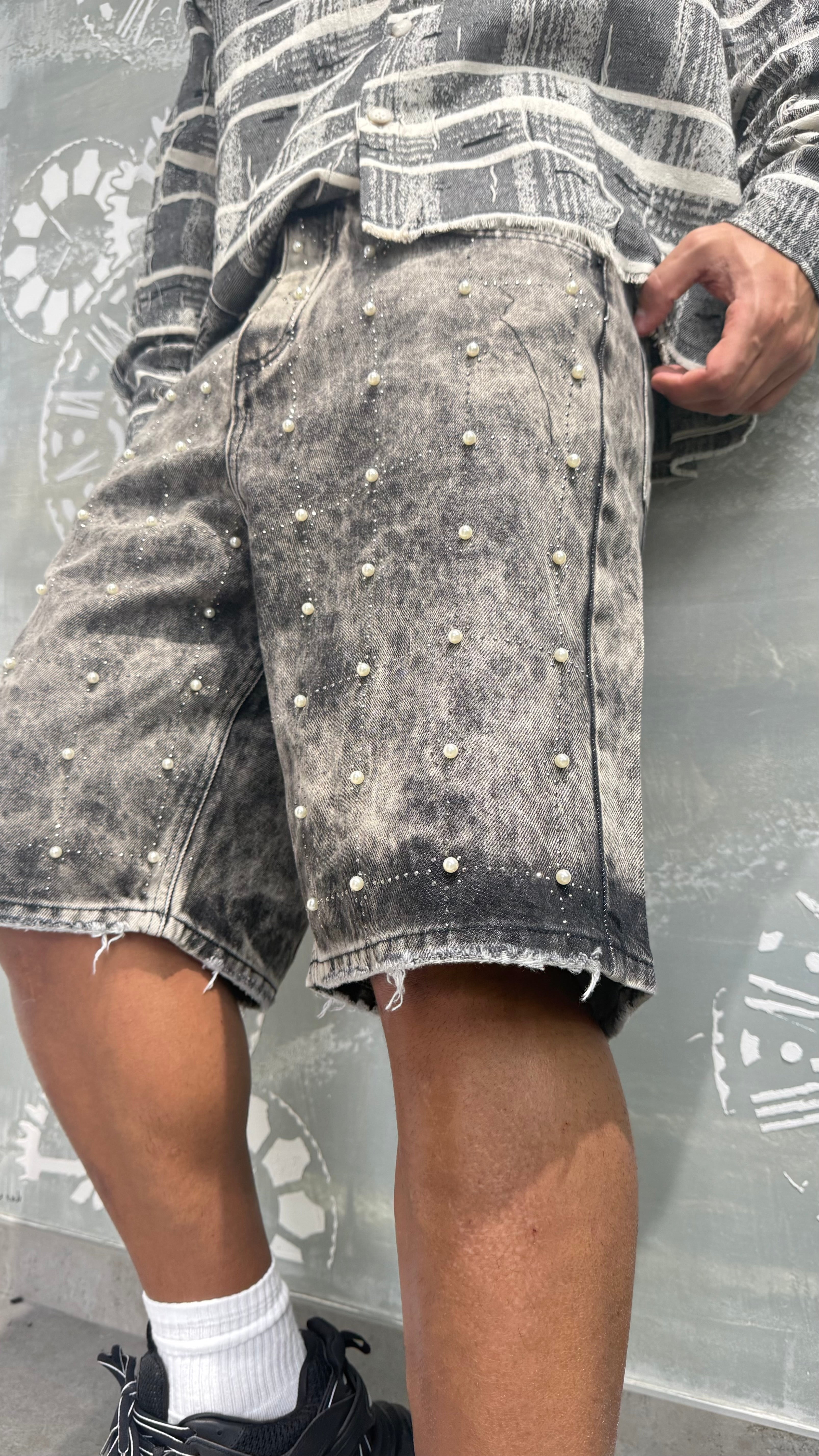 SHORT PERLA MARBLE
