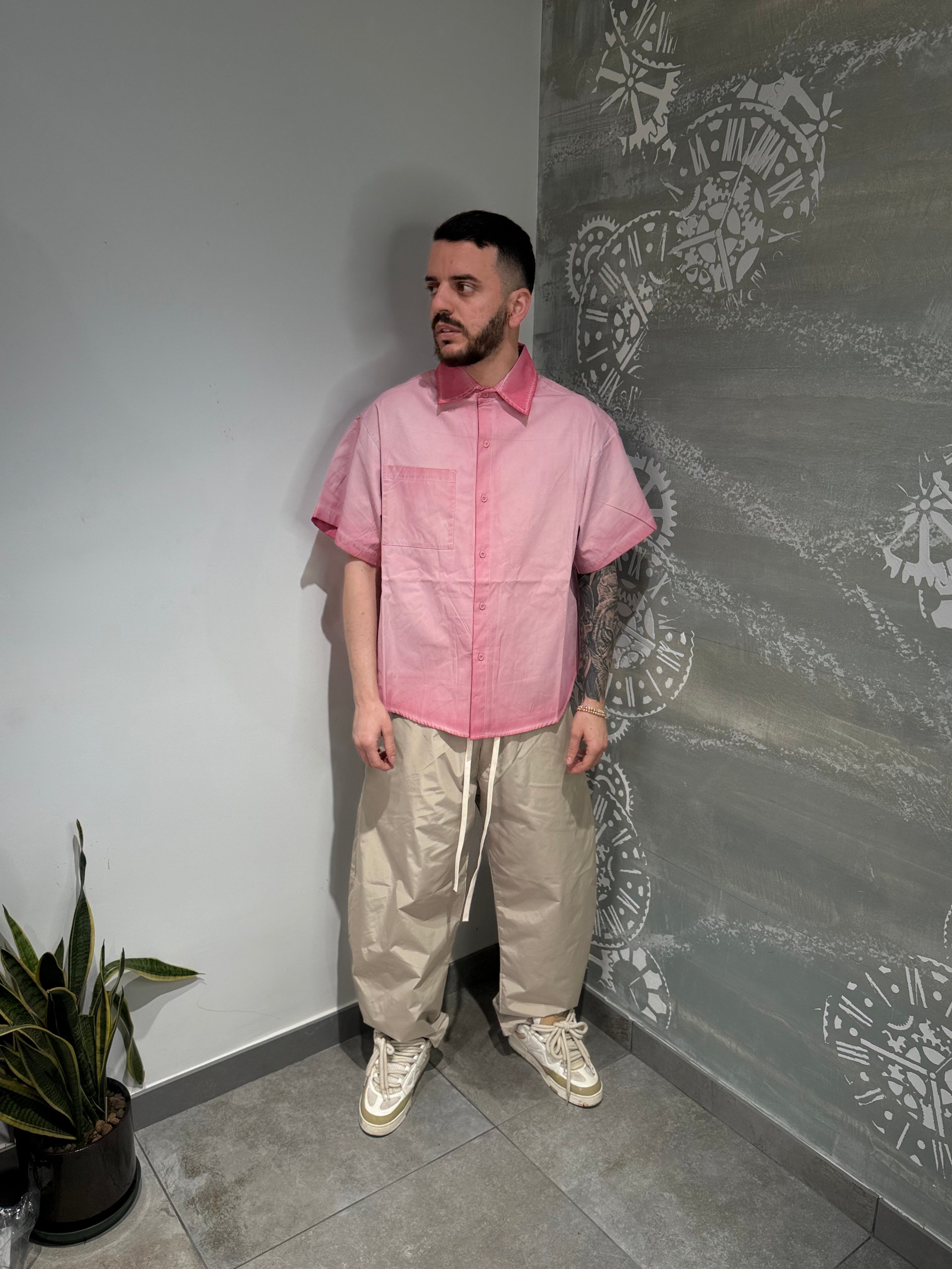 CAMICIA PINK FADED
