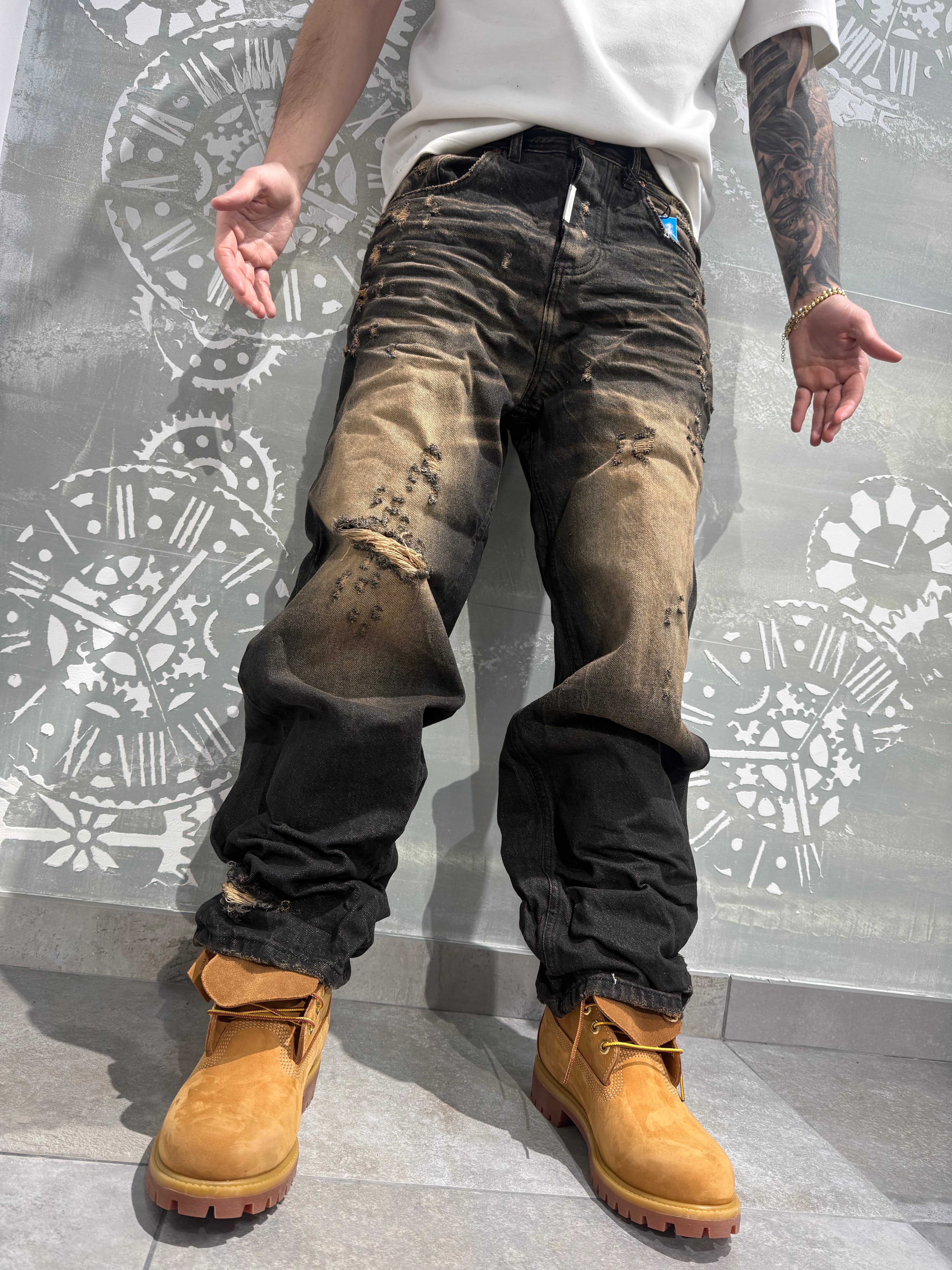 BAGGY GRIZZATO SABBIATO CNT