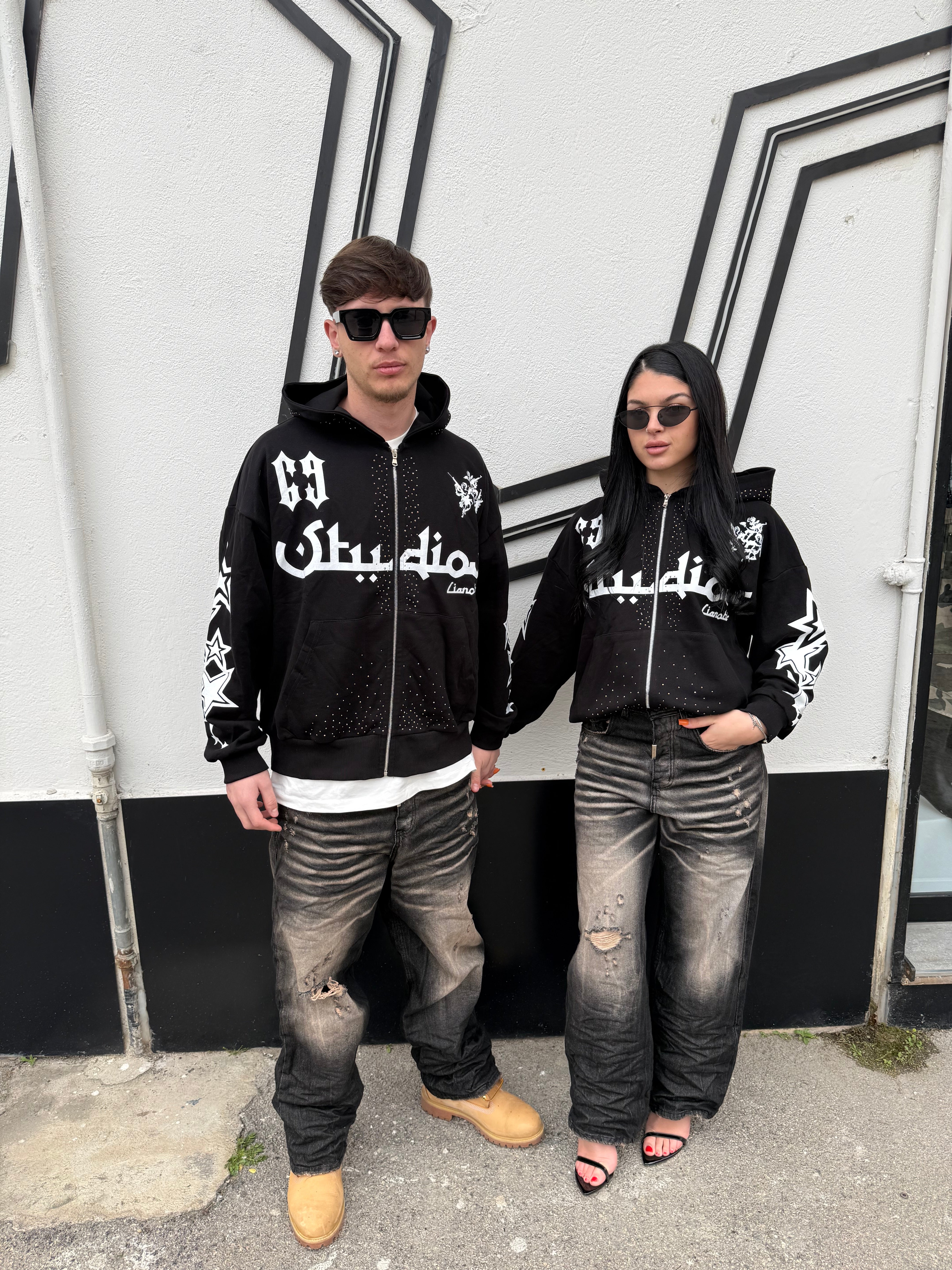 HOODIE STUDIOS P/E BLACK
