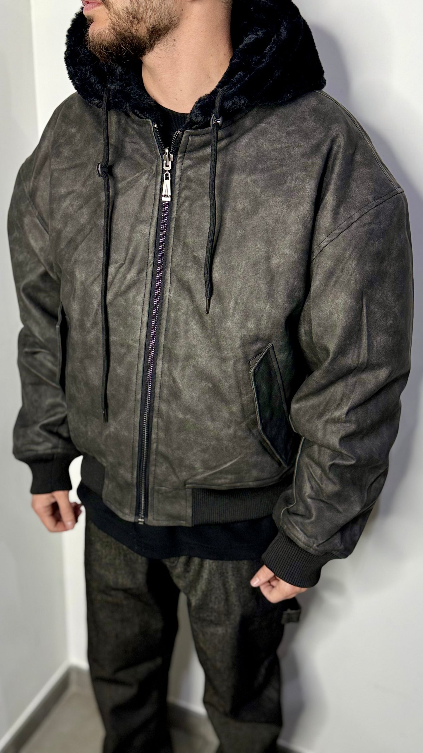 MONTONE ECOPELLE REVERS BLACK 2.0