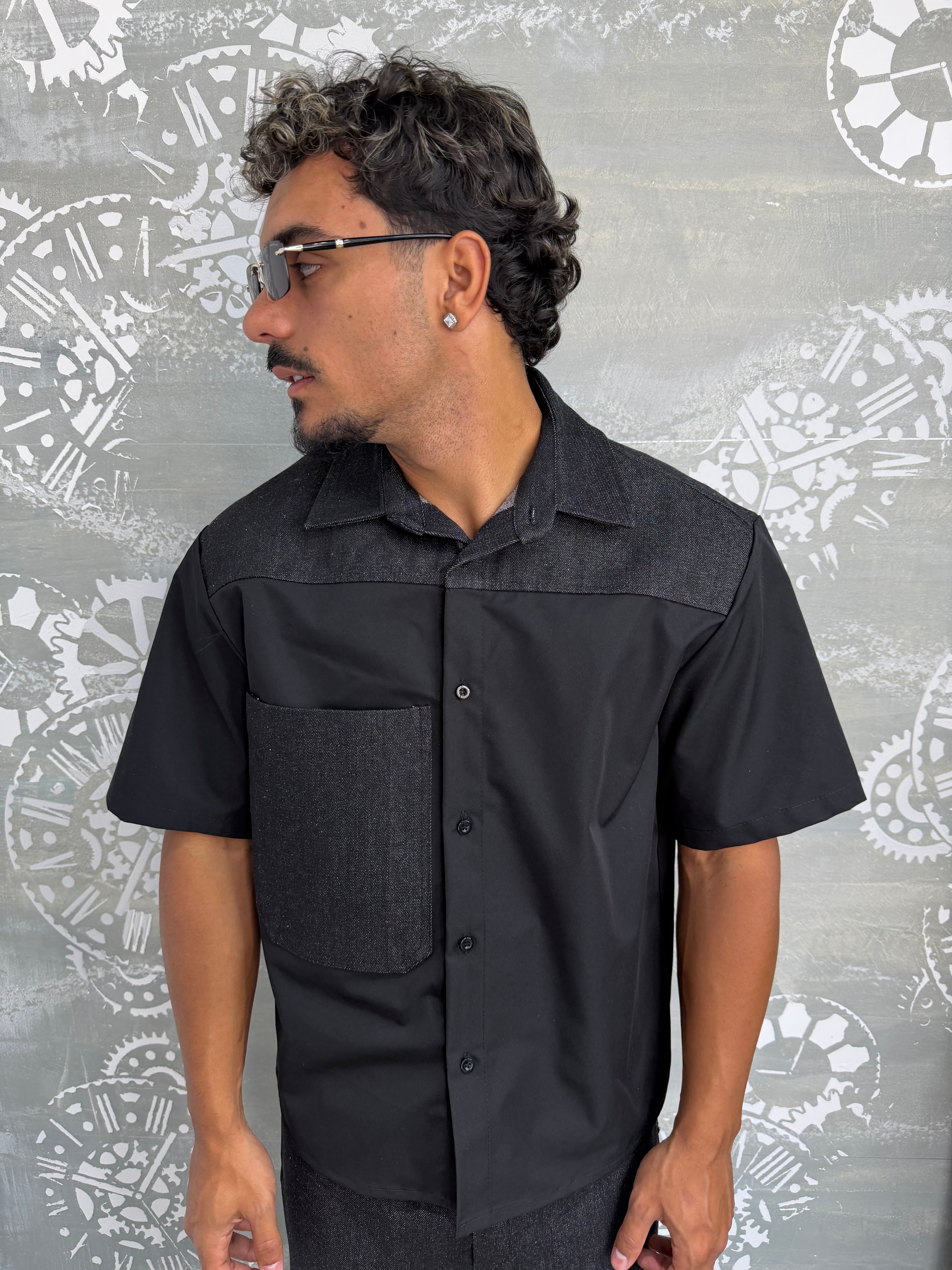 COORDSET DOPPIO TESSUTO BLACK