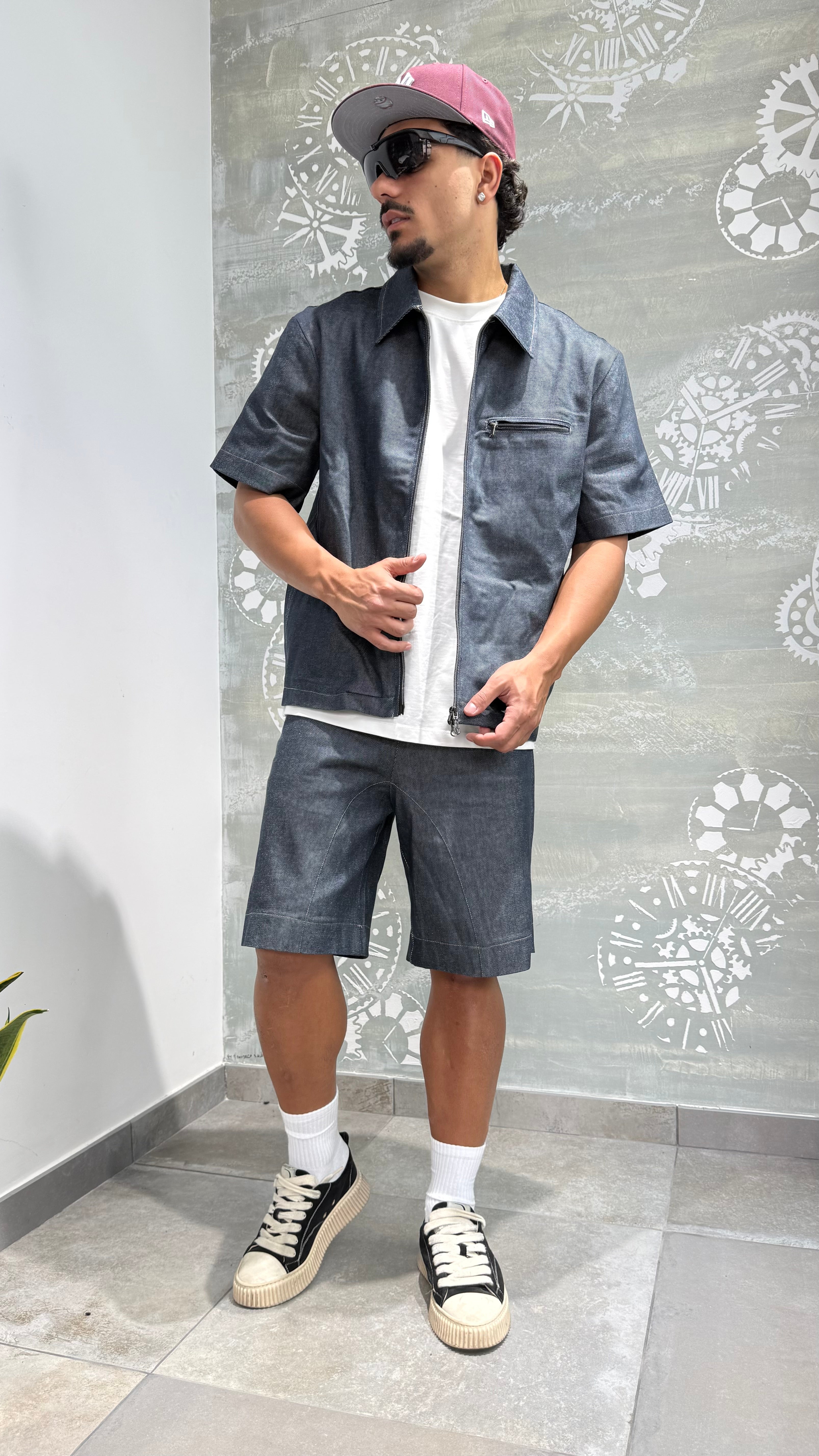 COORDSET FL DENIM