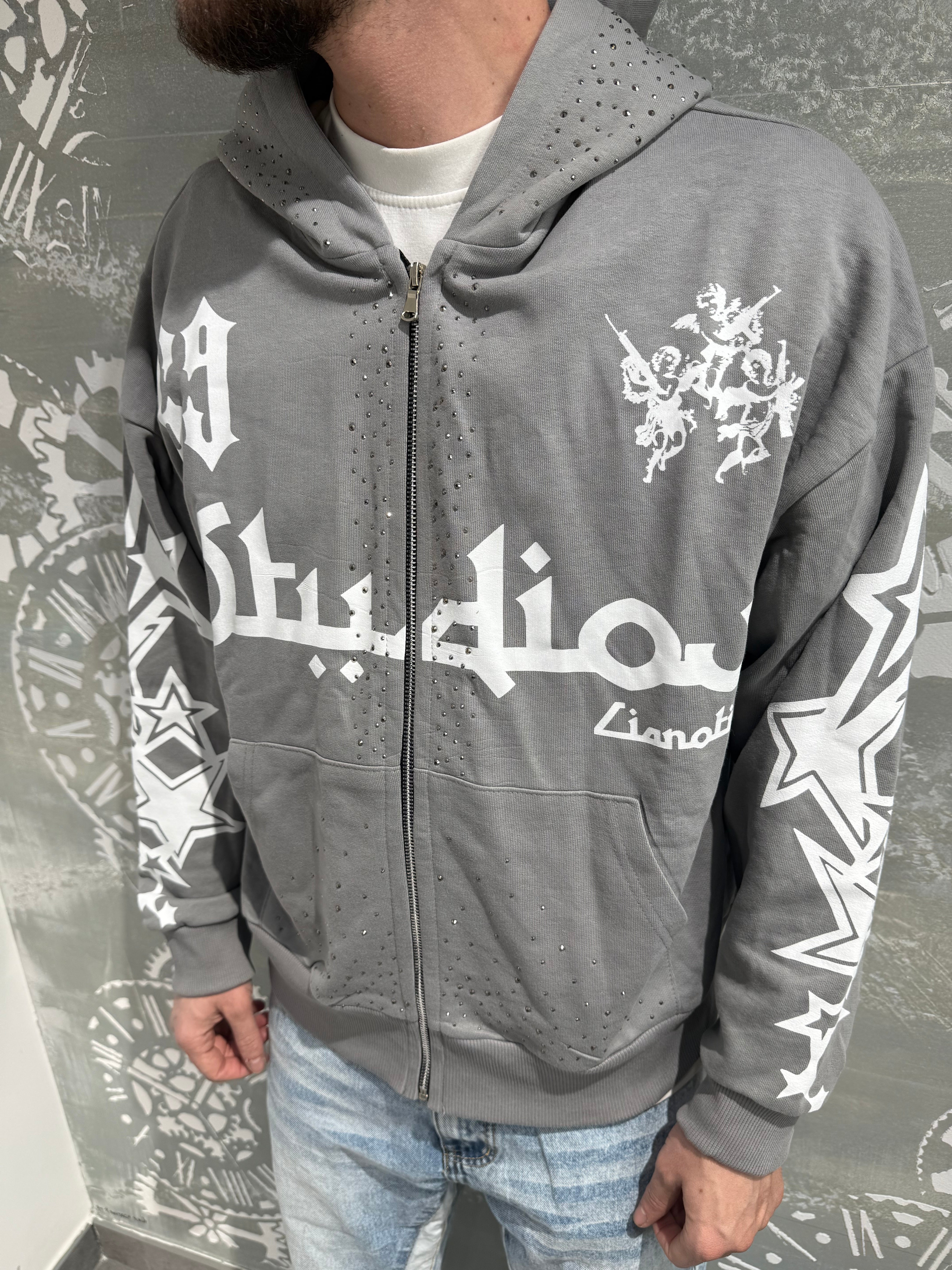 HOODIE STUDIOS GREY P/E