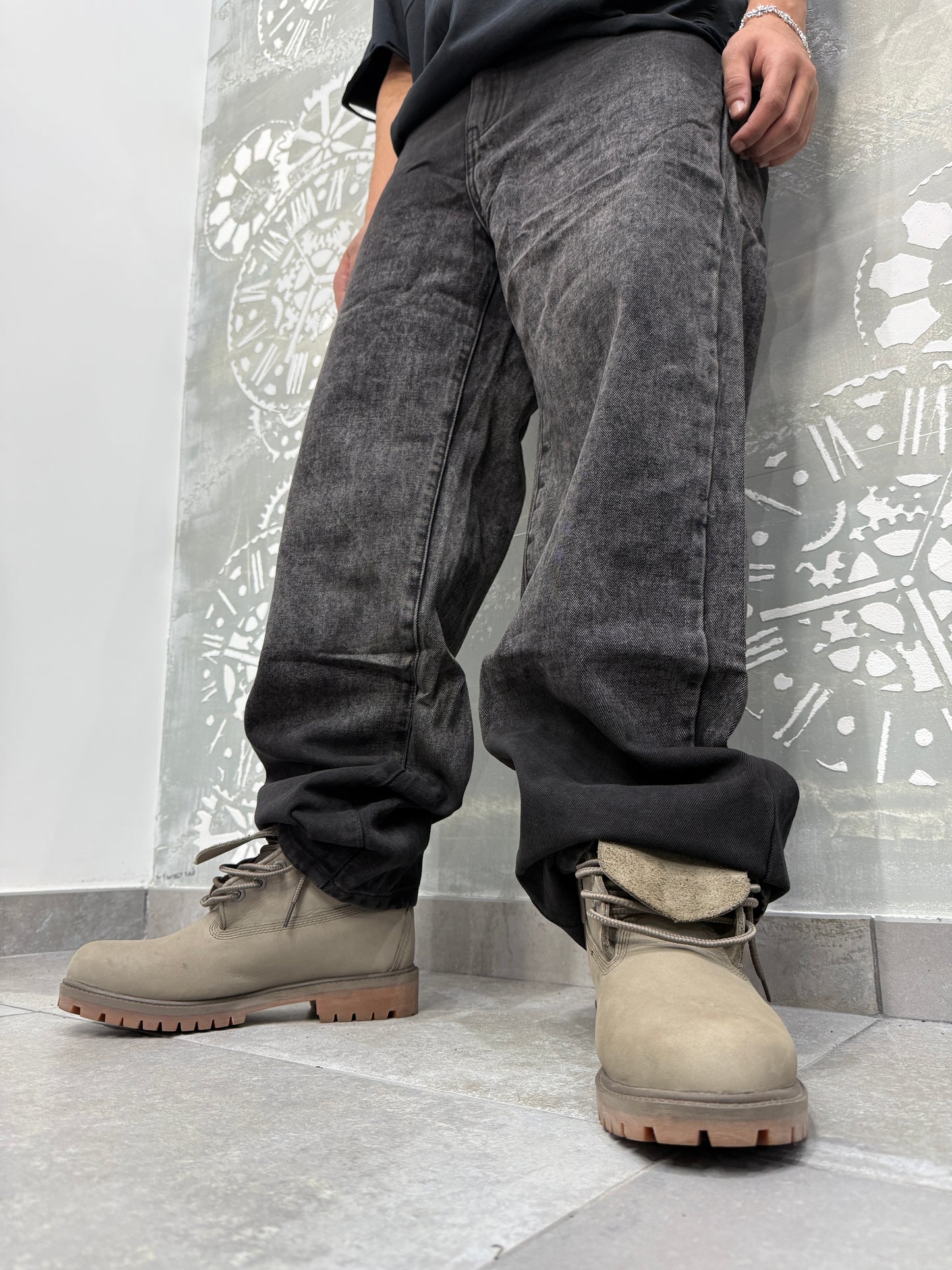 BAGGY  DEGRADÈ BLACK