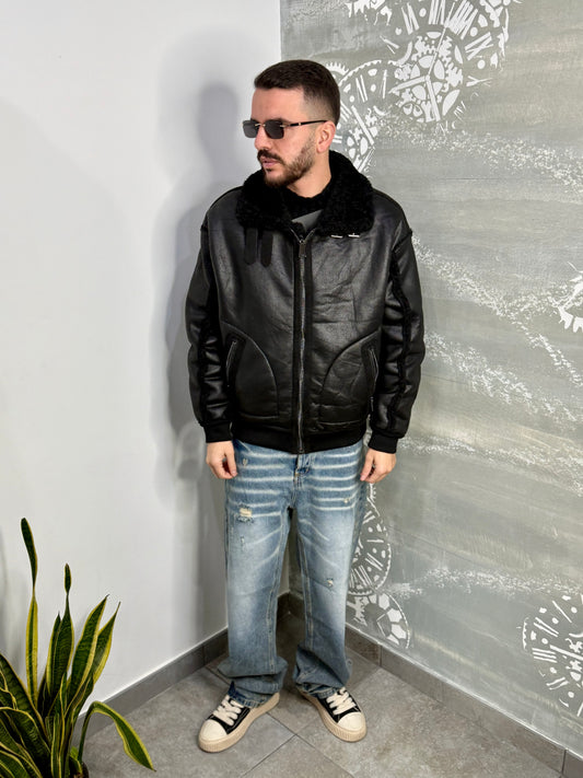 MONTONE DOUBLE FACE BLACK