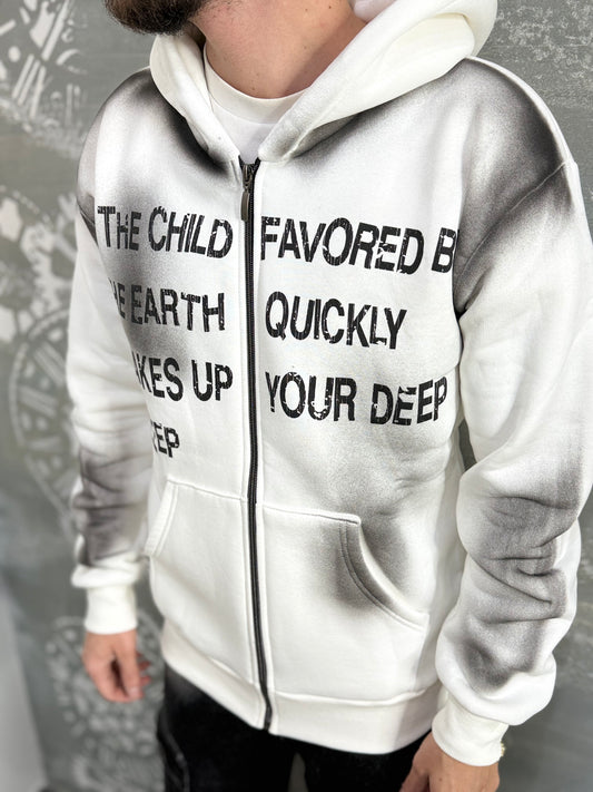 HOODIE FAVORED ZIP