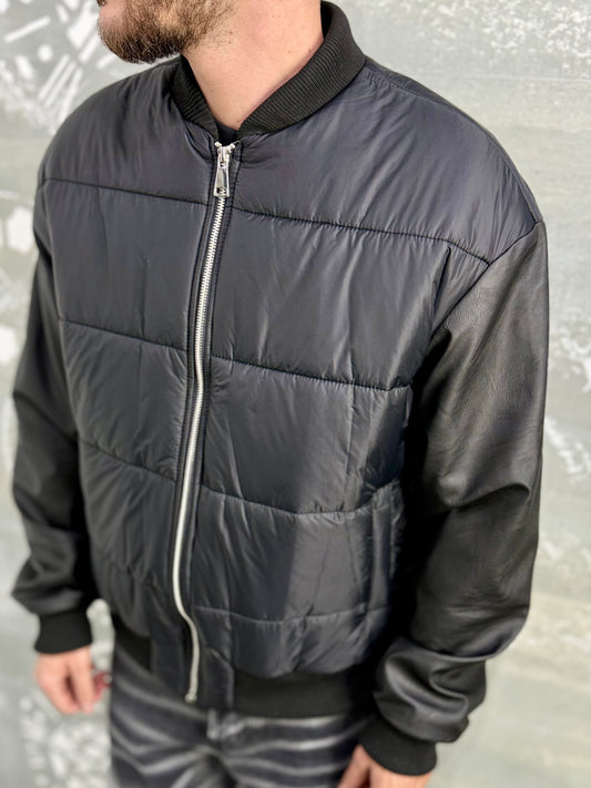 PIUMINO MANICHE ECOPELLE