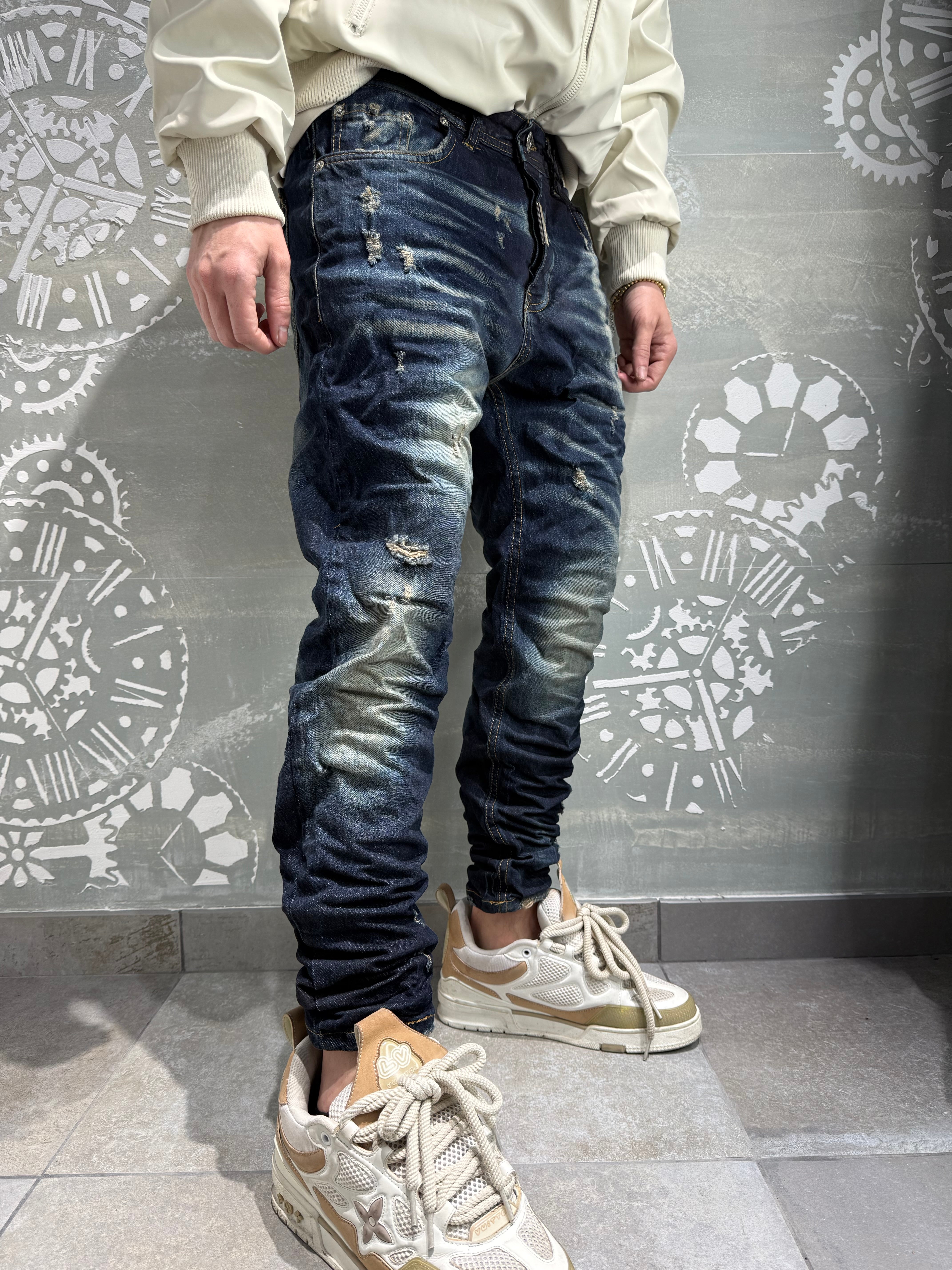 DENIM GRIZZATO SABBIA