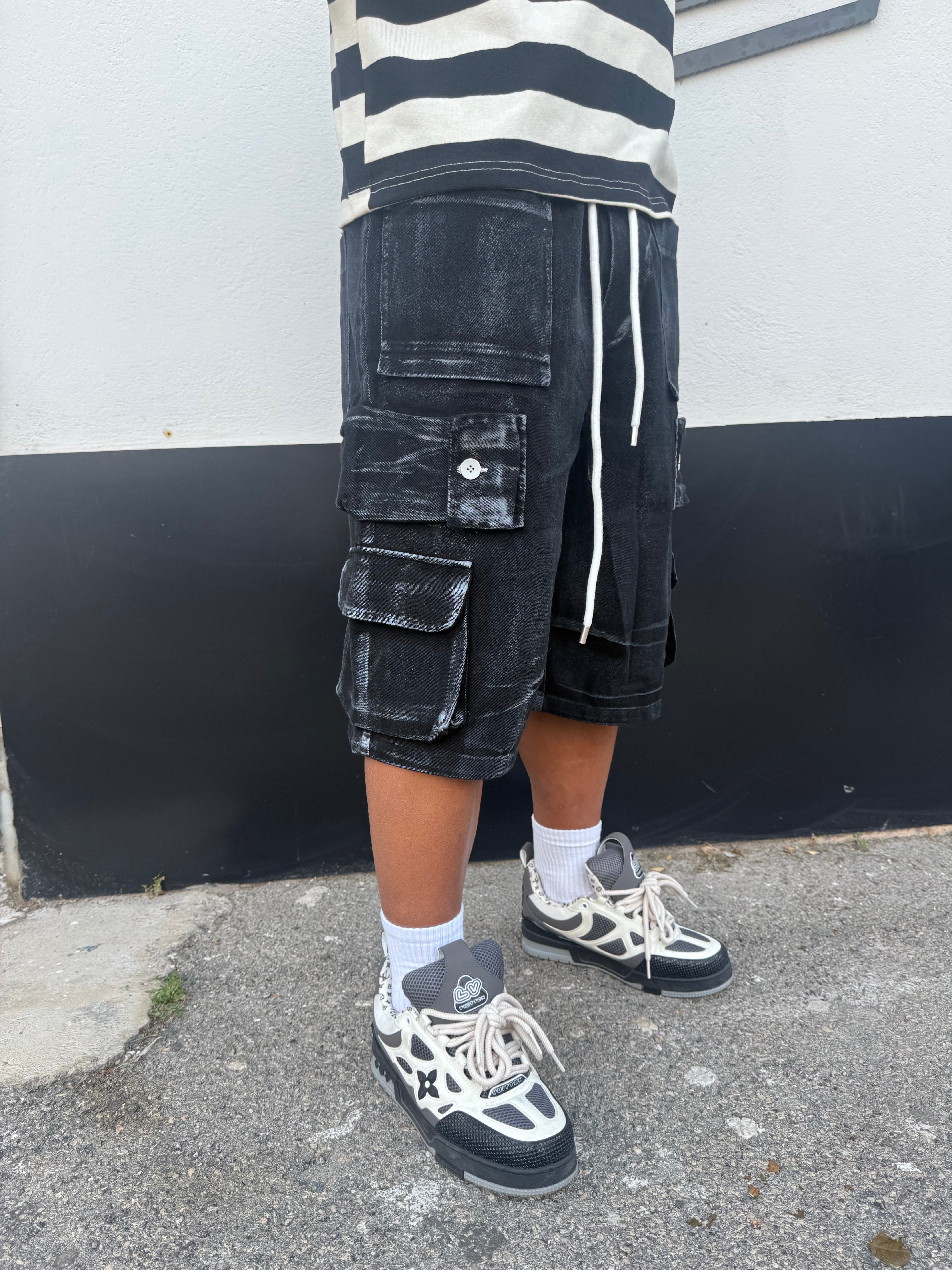 CARGO FUMÈ BLACK LACES