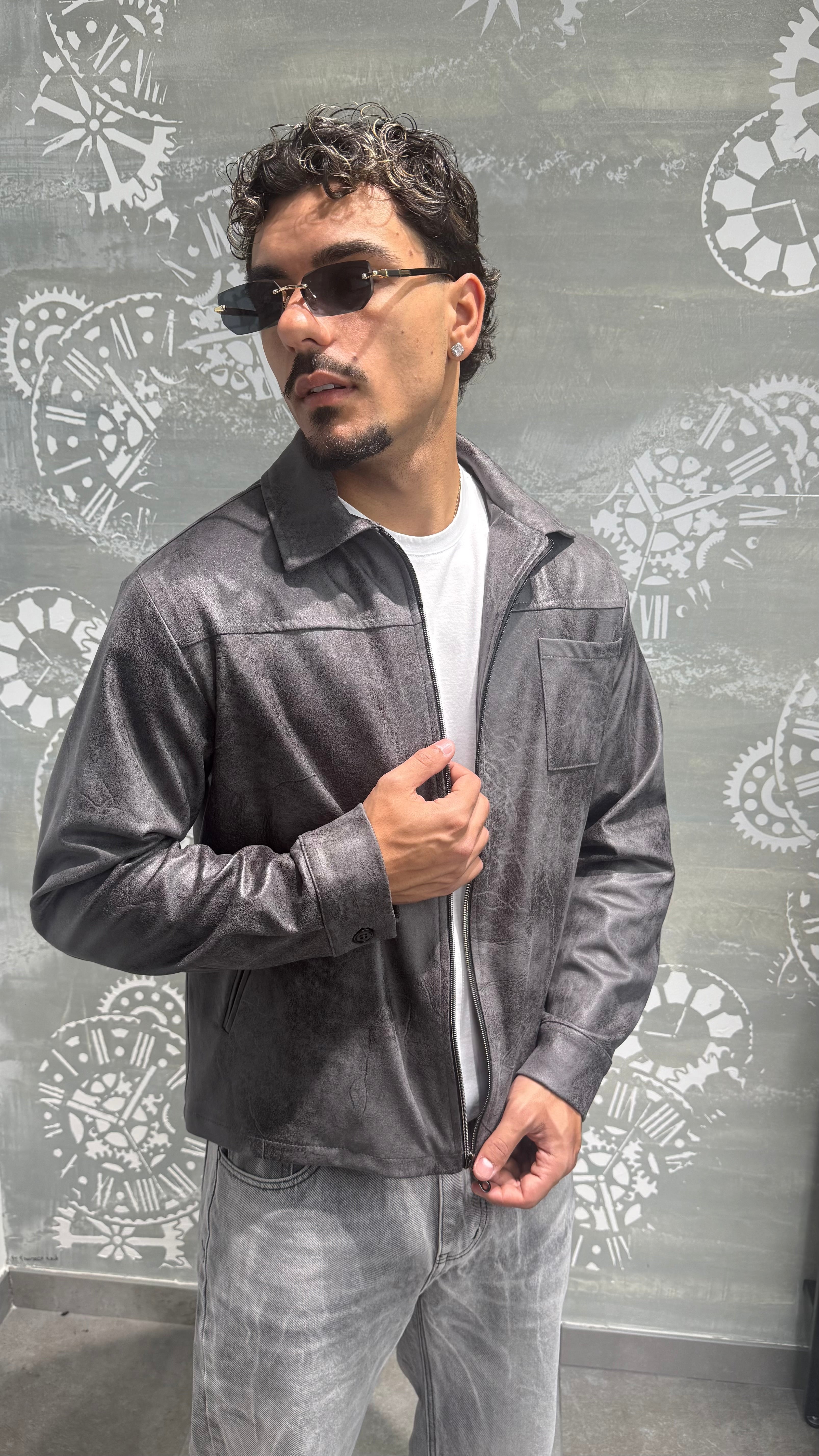 JACKET MARBLE VELLUTO