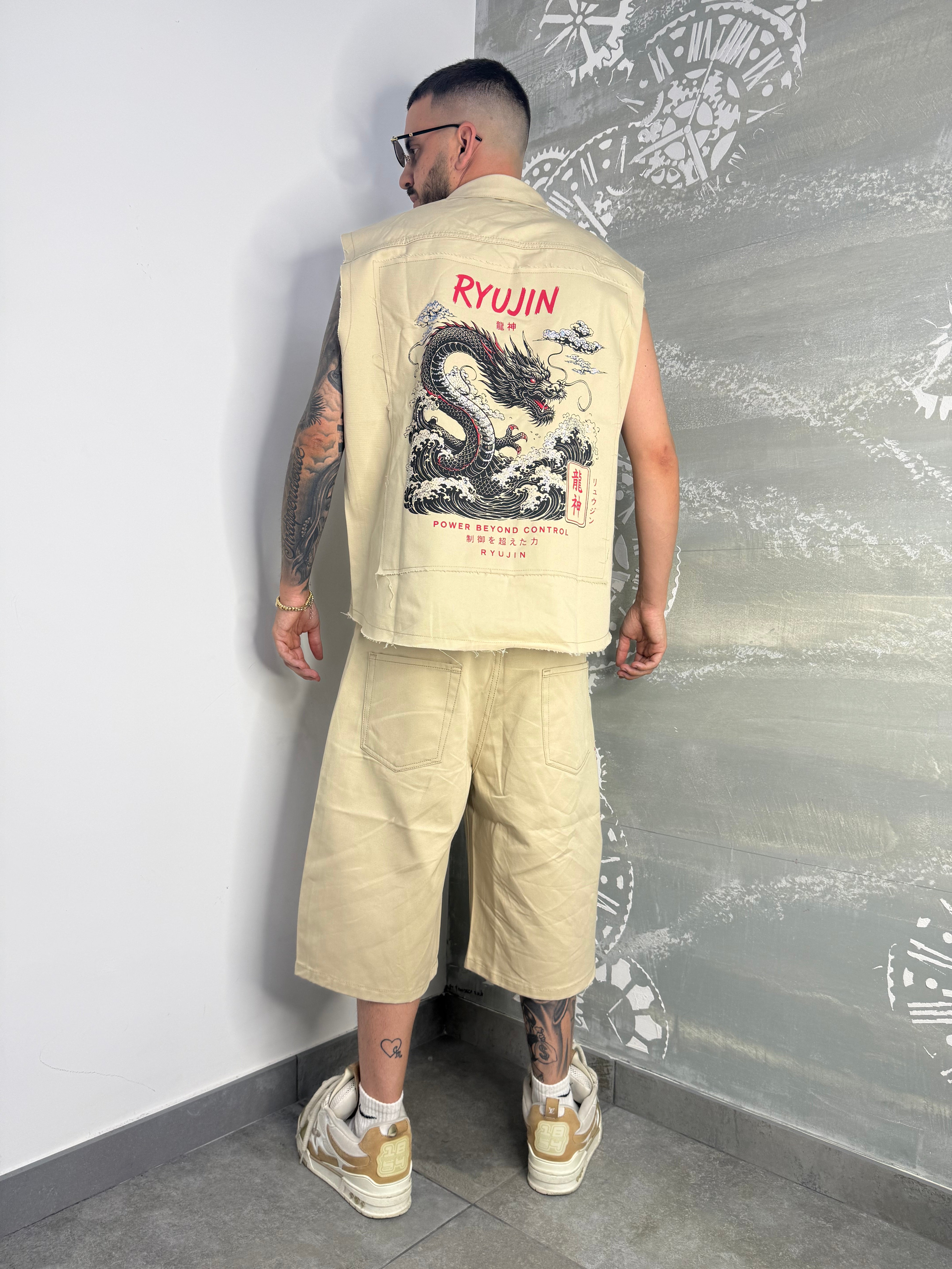 COORDSET DRAGON BEIGE
