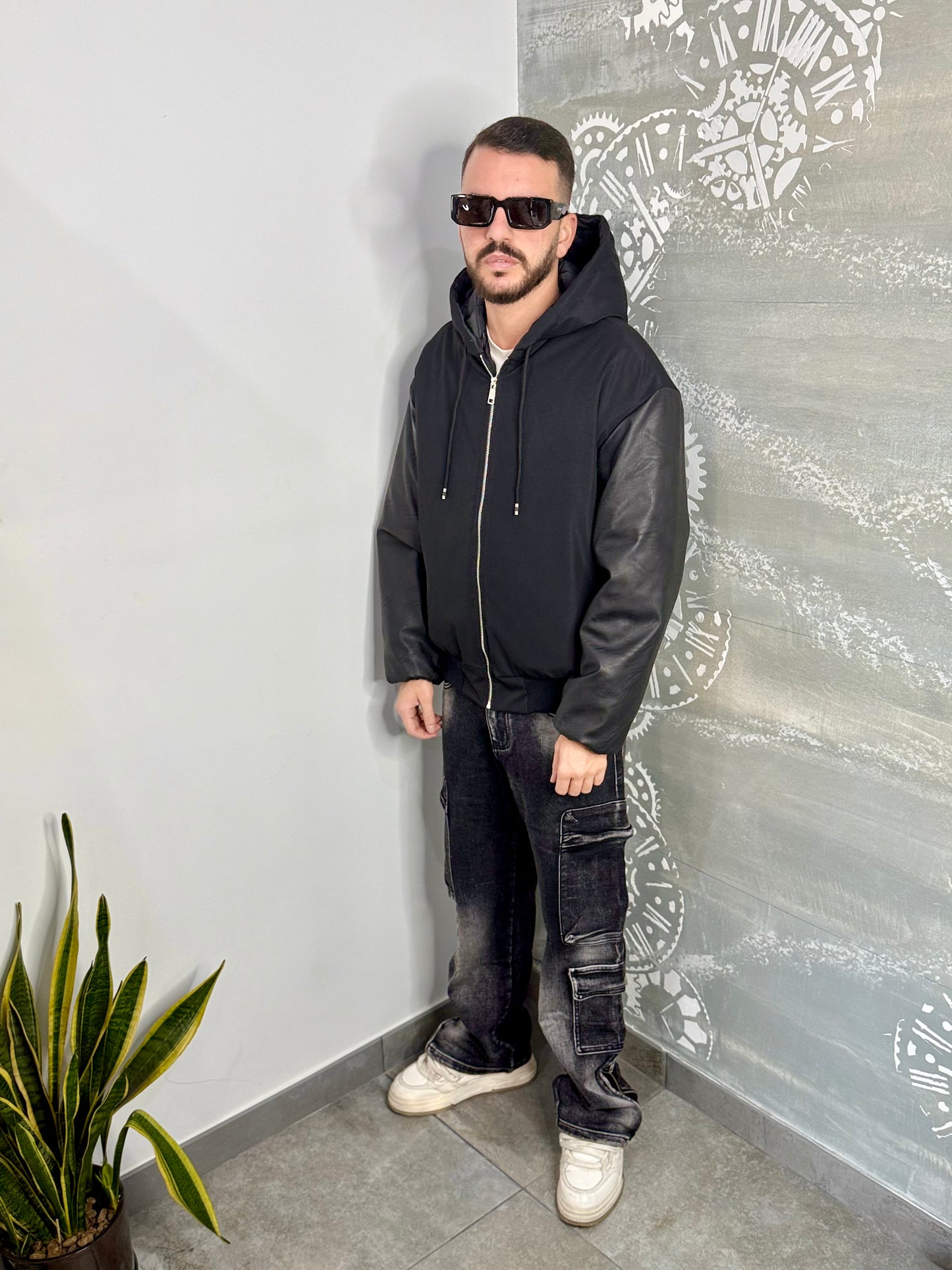 BOMBER SCAMPIA BLACK