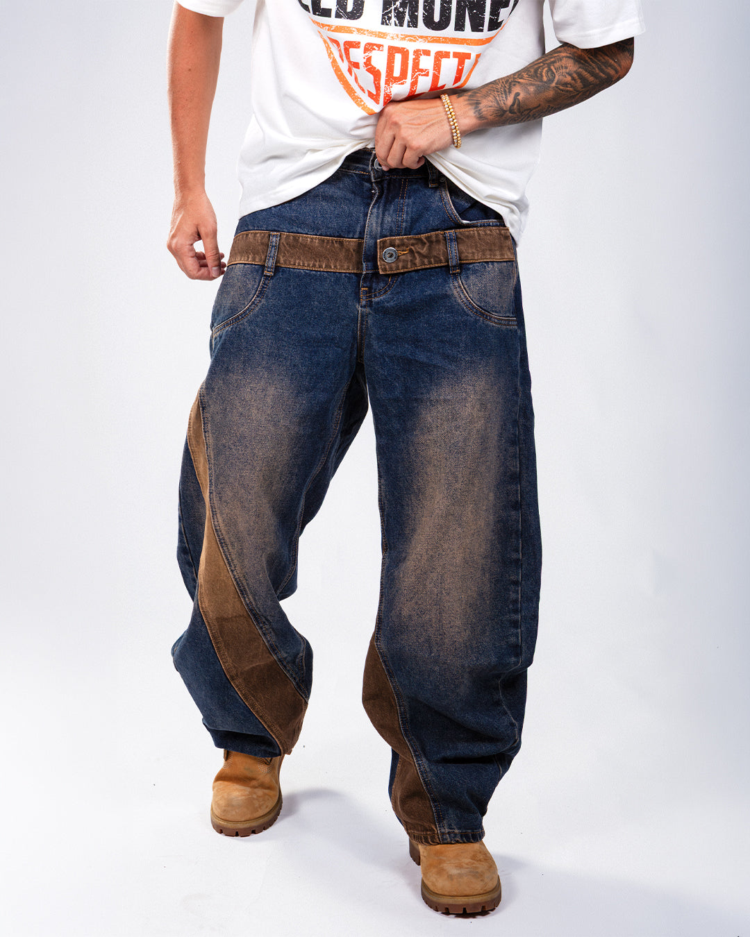 BAGGY DOUBLE BROWN