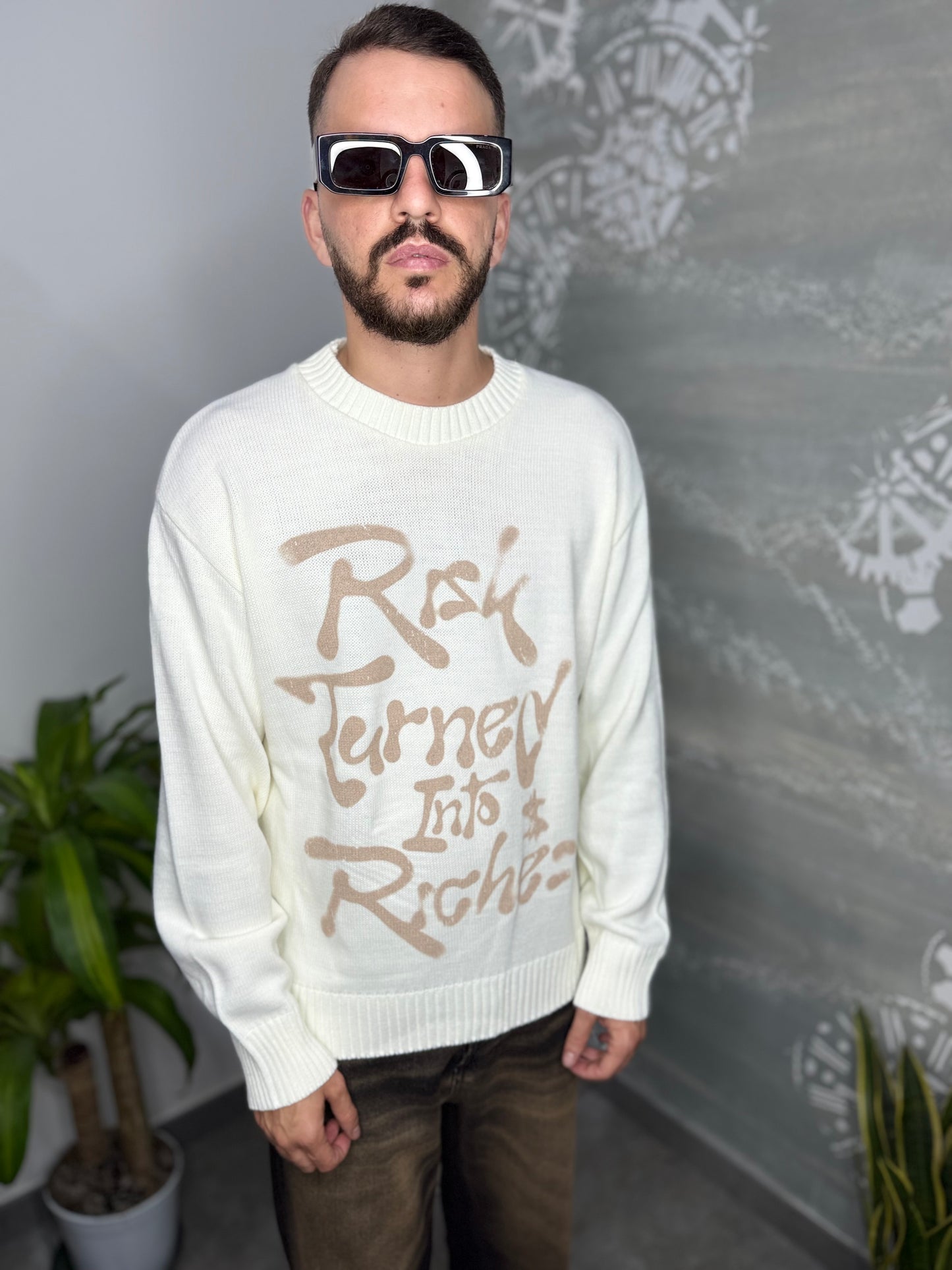 PULLOVER RISK WHITE