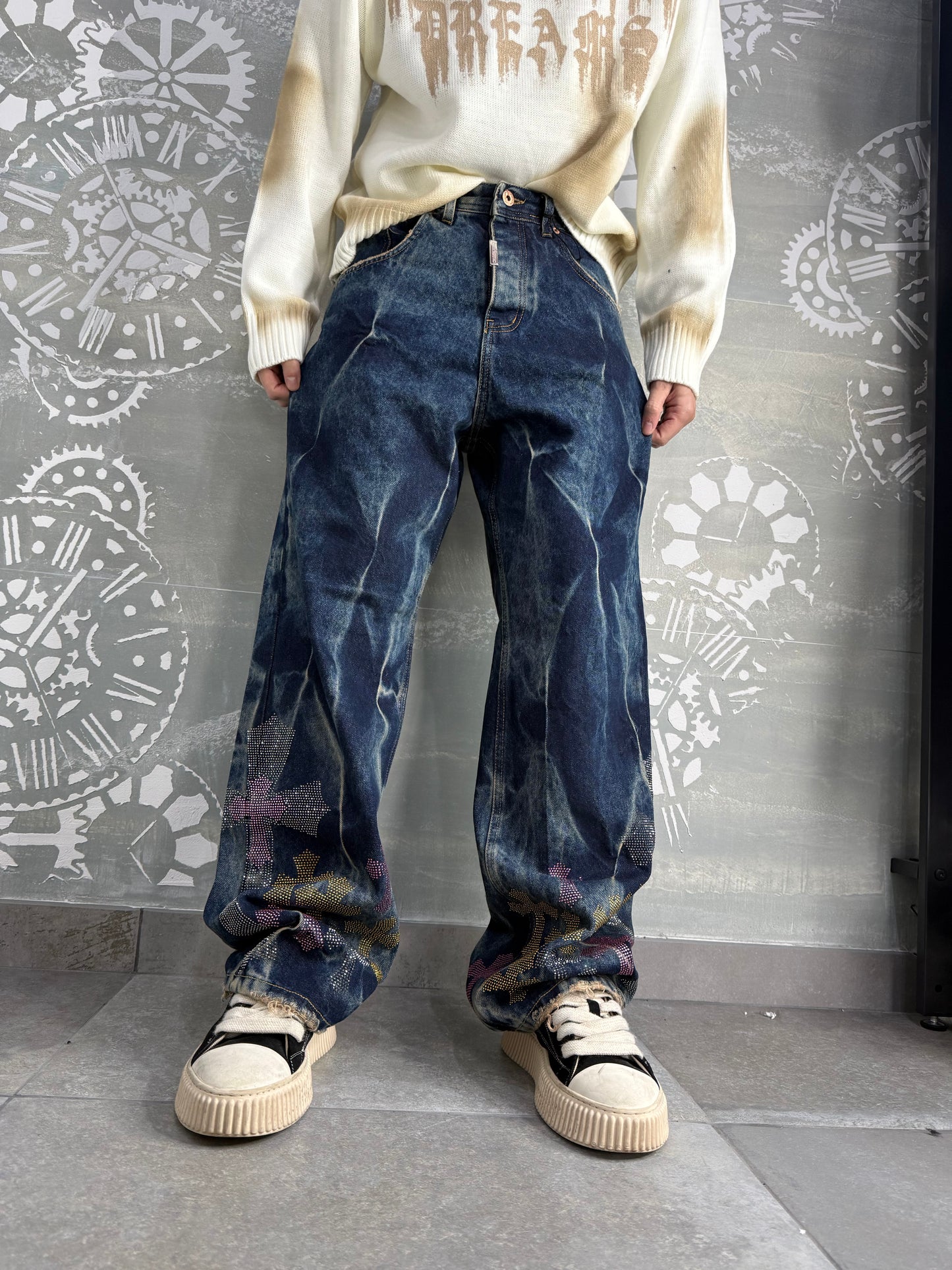 BAGGY CHROME BLUE CNT