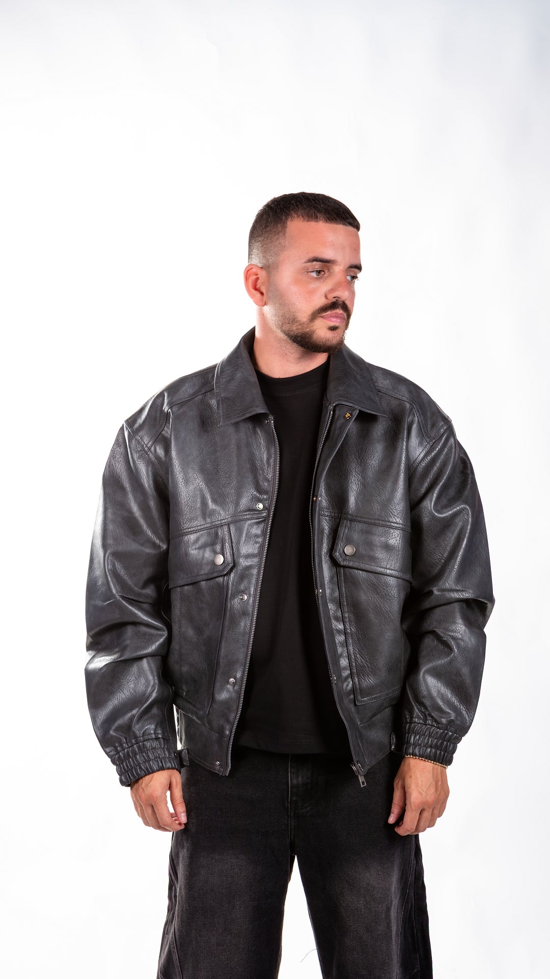 JACKET ECOPELLE BLACK