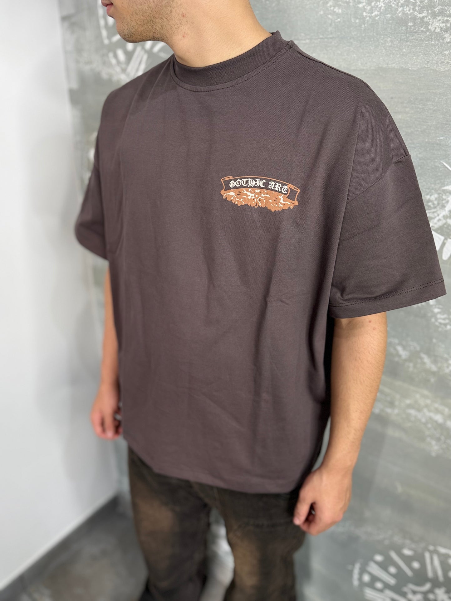 SHIRT CROCIFISSO BRONZO