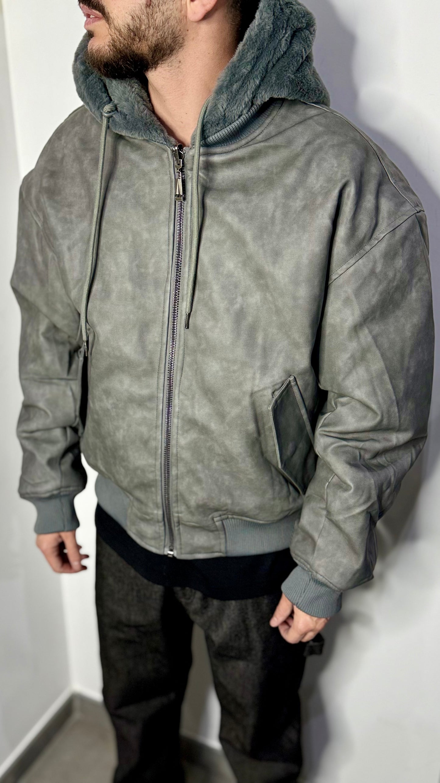 MONTONE ECOPELLE REVERS GREY 2.0