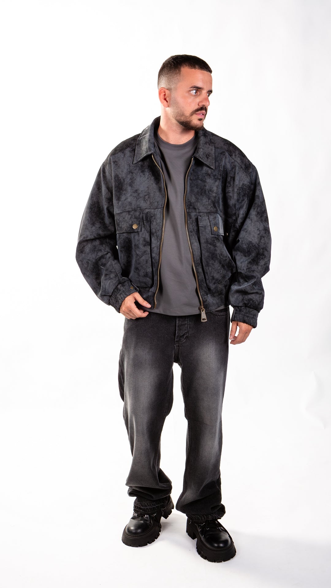 JACKET SCAMOSCIATO