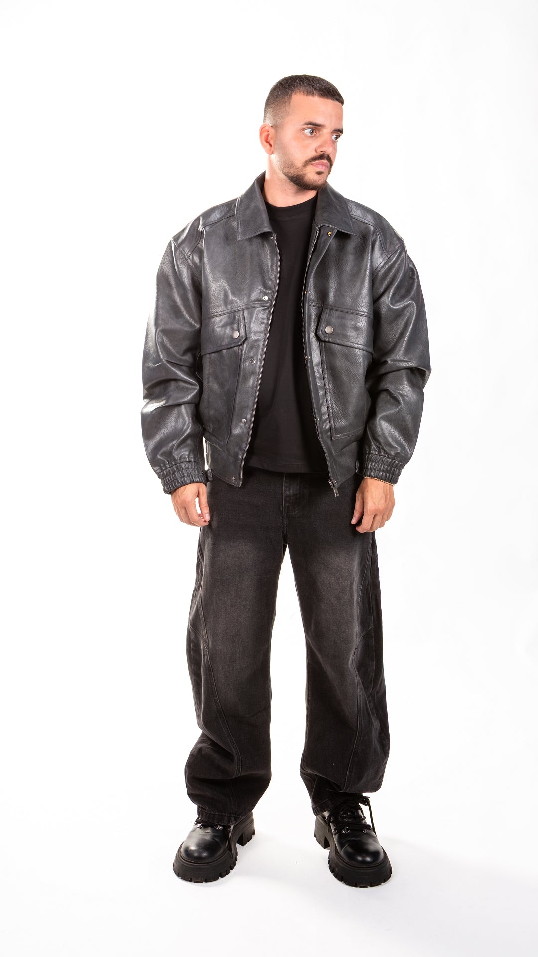 JACKET ECOPELLE BLACK