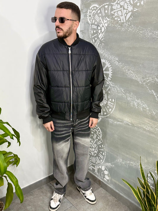 PIUMINO MANICHE ECOPELLE