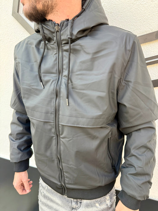 BOMBER GOMMATO REVERSIBILE