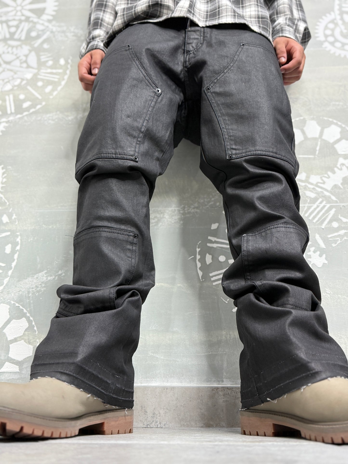 FLARE SPALMATO BLACK