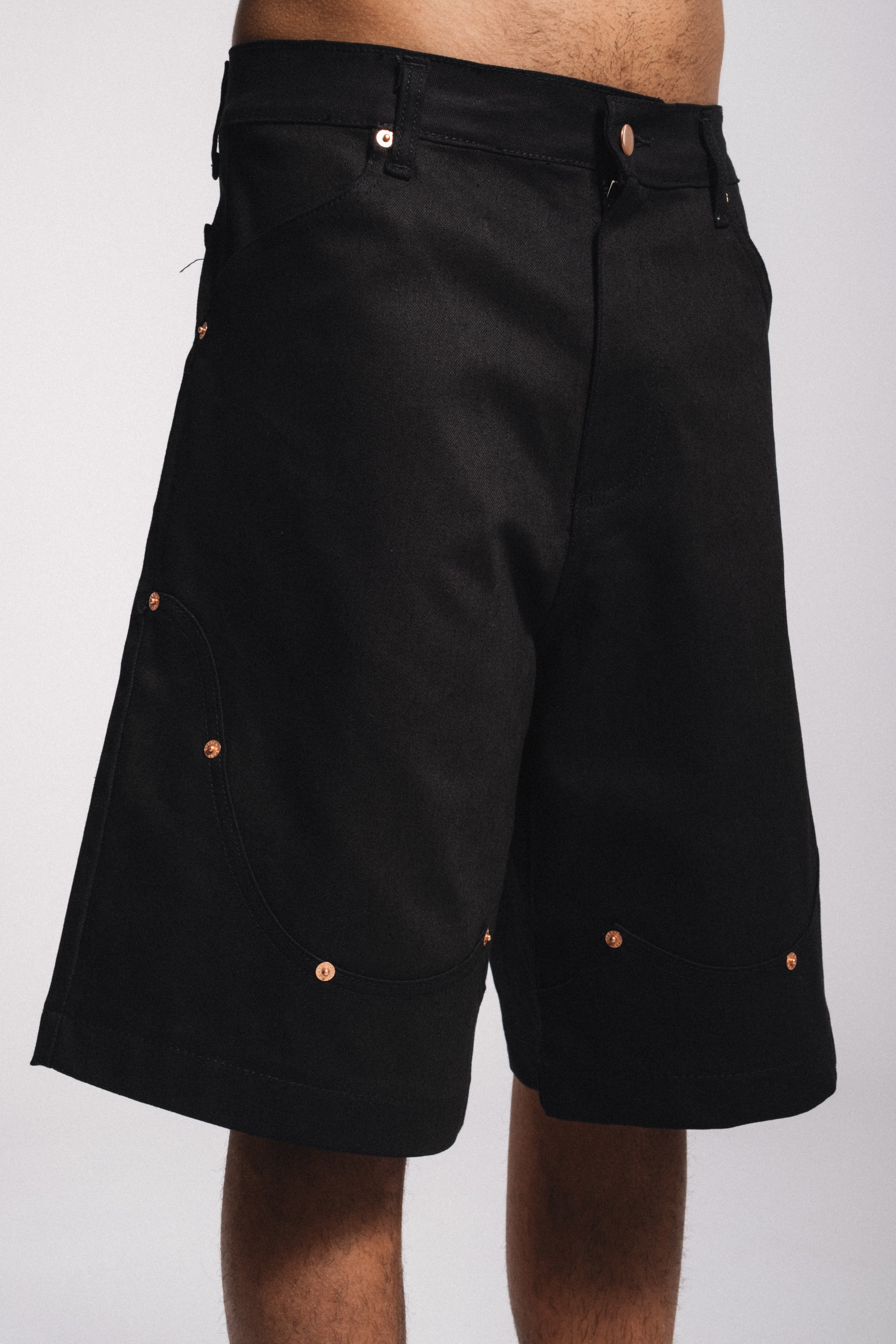 SHORT RIVETTI DENIM