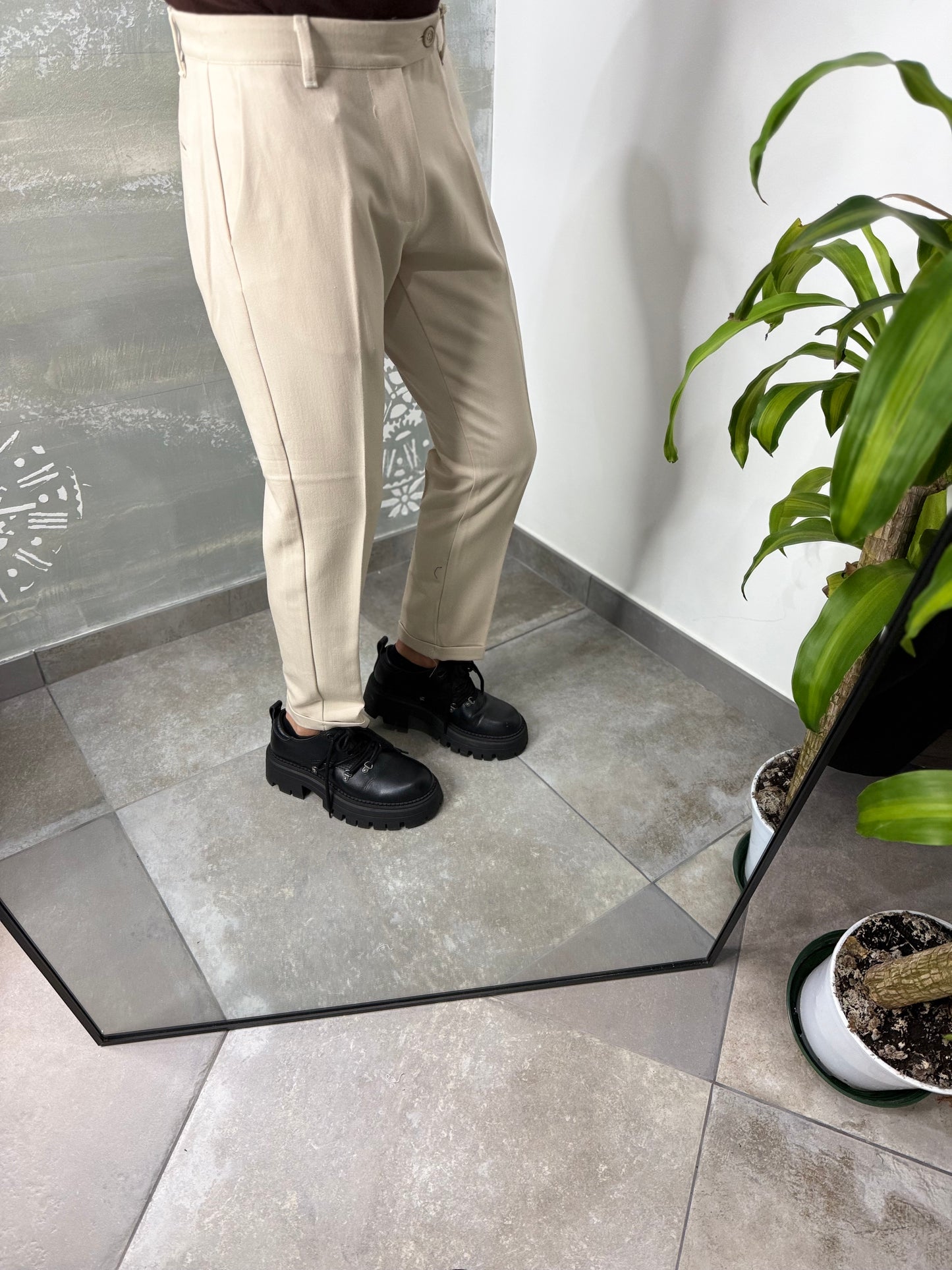 PANTALONE RISVOLTINO