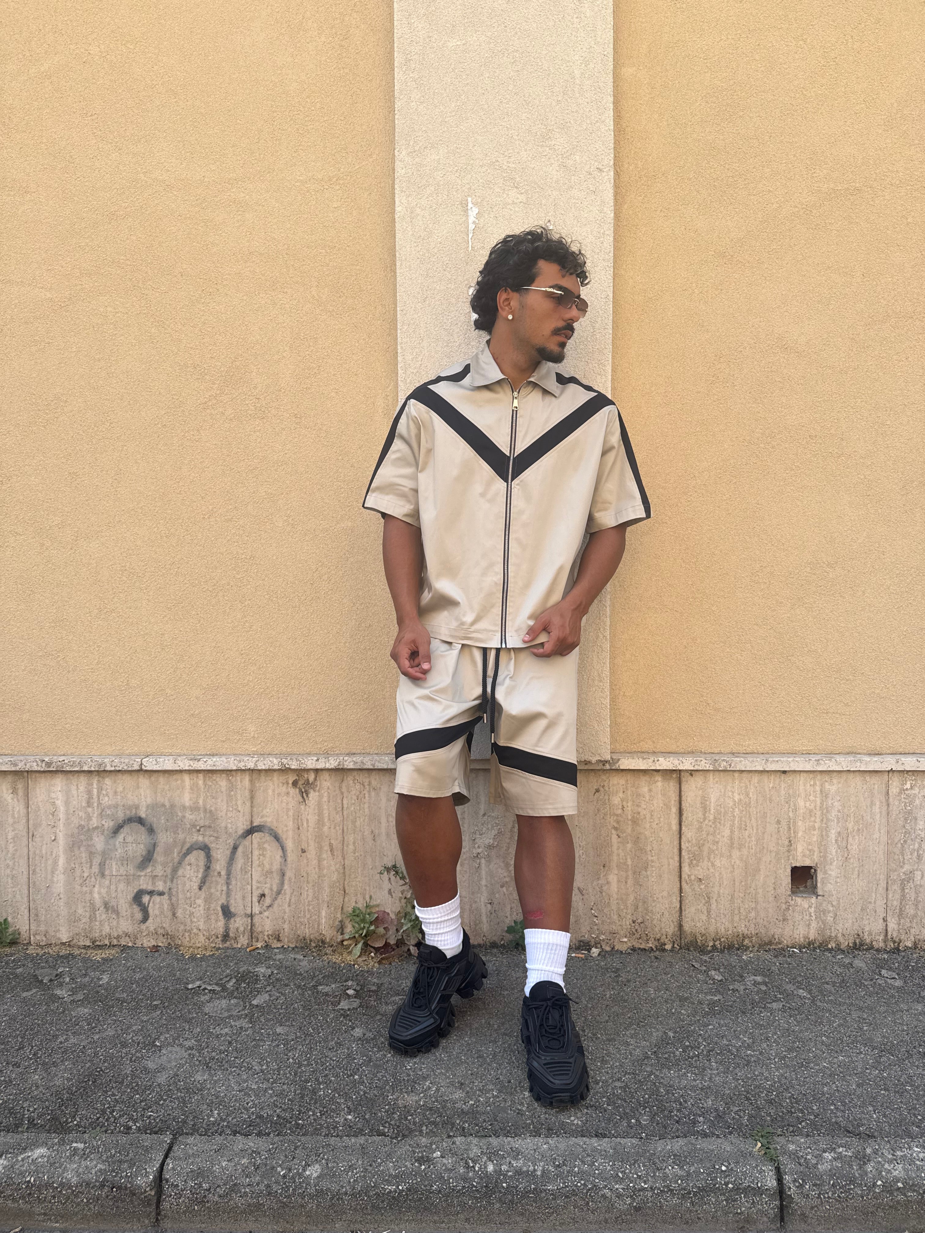 COORDSET “V” BEIGE